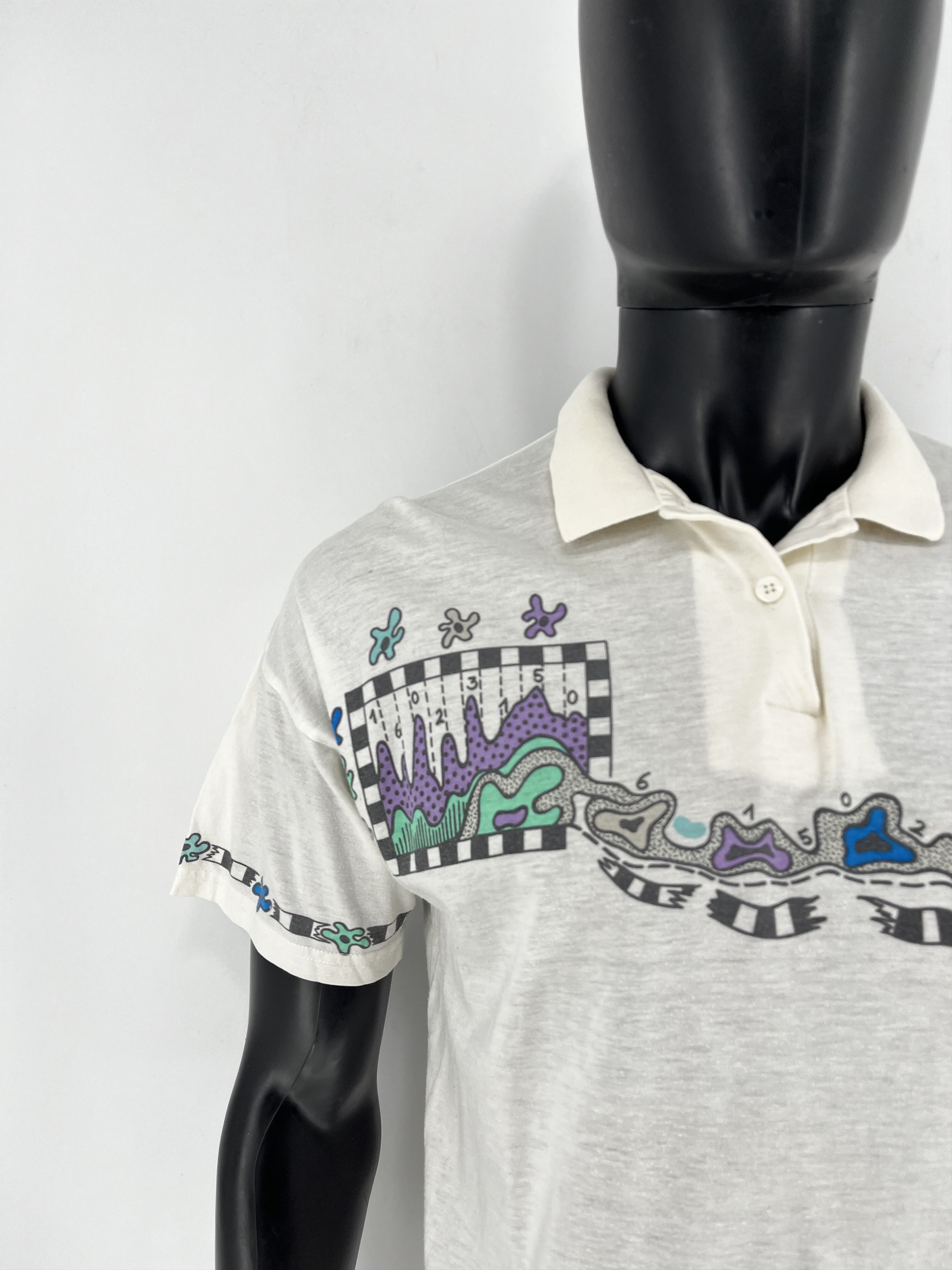 Adidas × Vintage VTG Adidas Steffi Graf floral film logo flower Andre Agassi Size US S / EU 44-46 / 1 - 6 Thumbnail