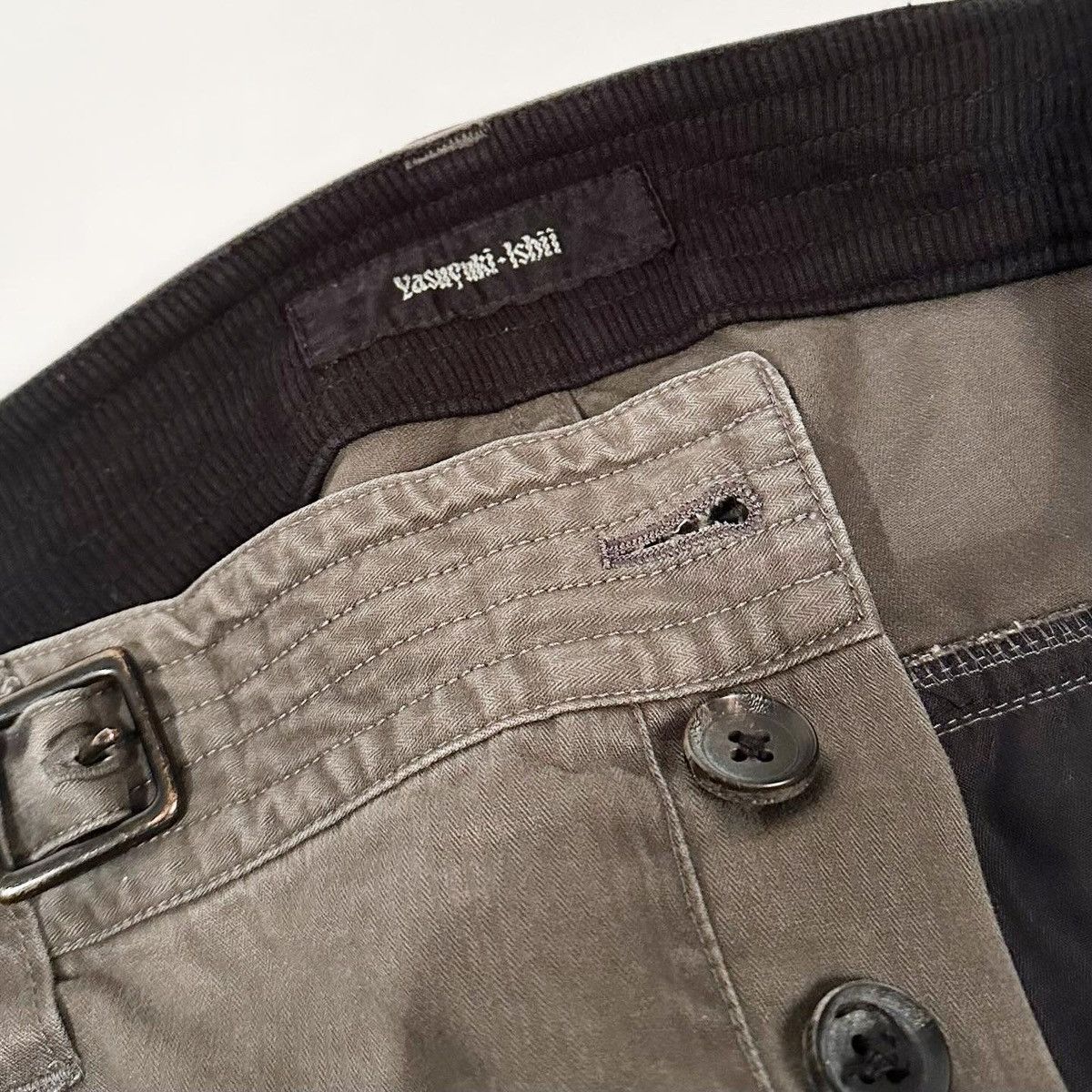 Yasuyuki Ishii Yasuyuki Ishii 3D POCKET PARACHUTE CARGO BONDAGE PANTS Size US 33 - 5 Thumbnail