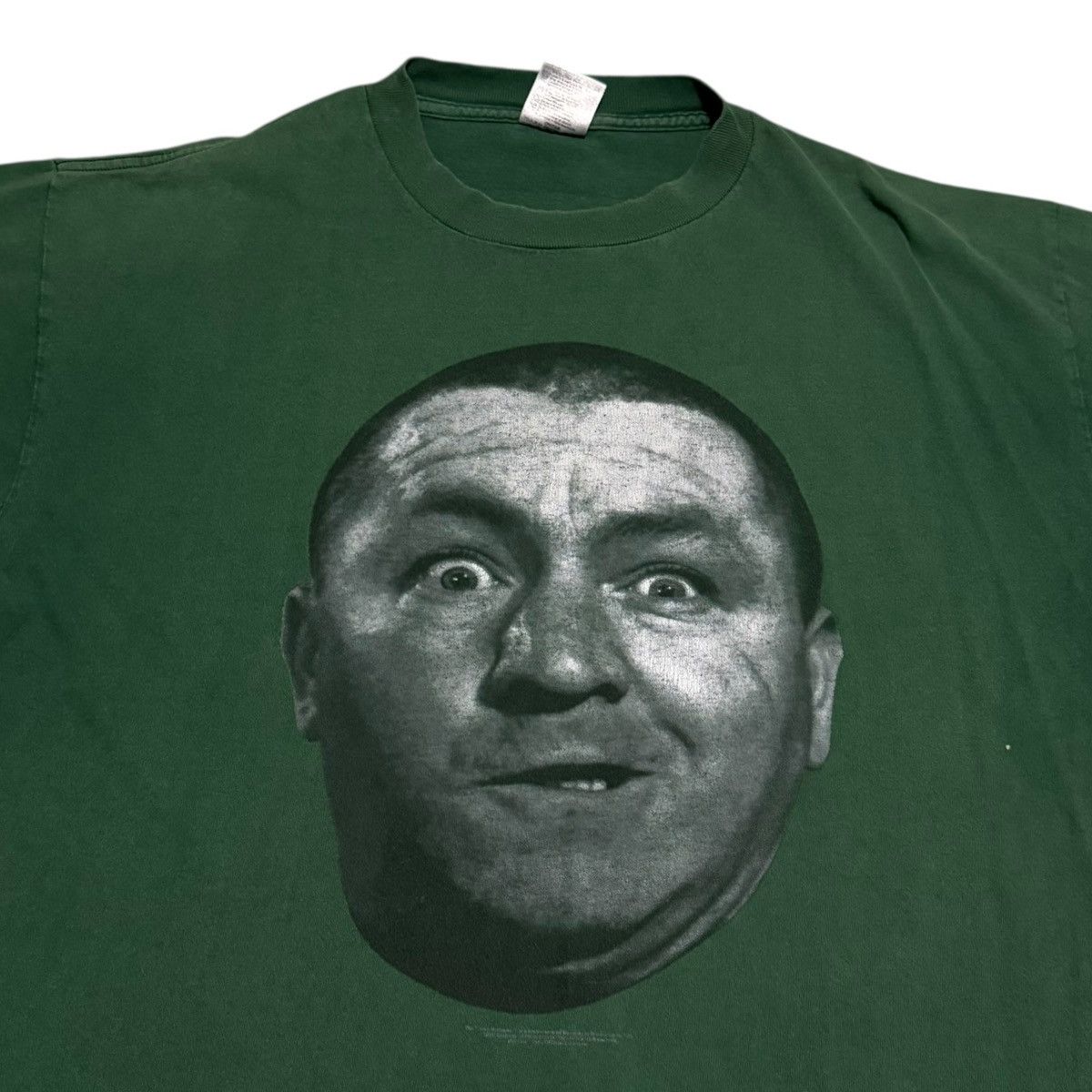 Vintage Vintage 90s Three Stooges Curly Big Head Shirt Men's XL Size US XL / EU 56 / 4 - 2 Thumbnail