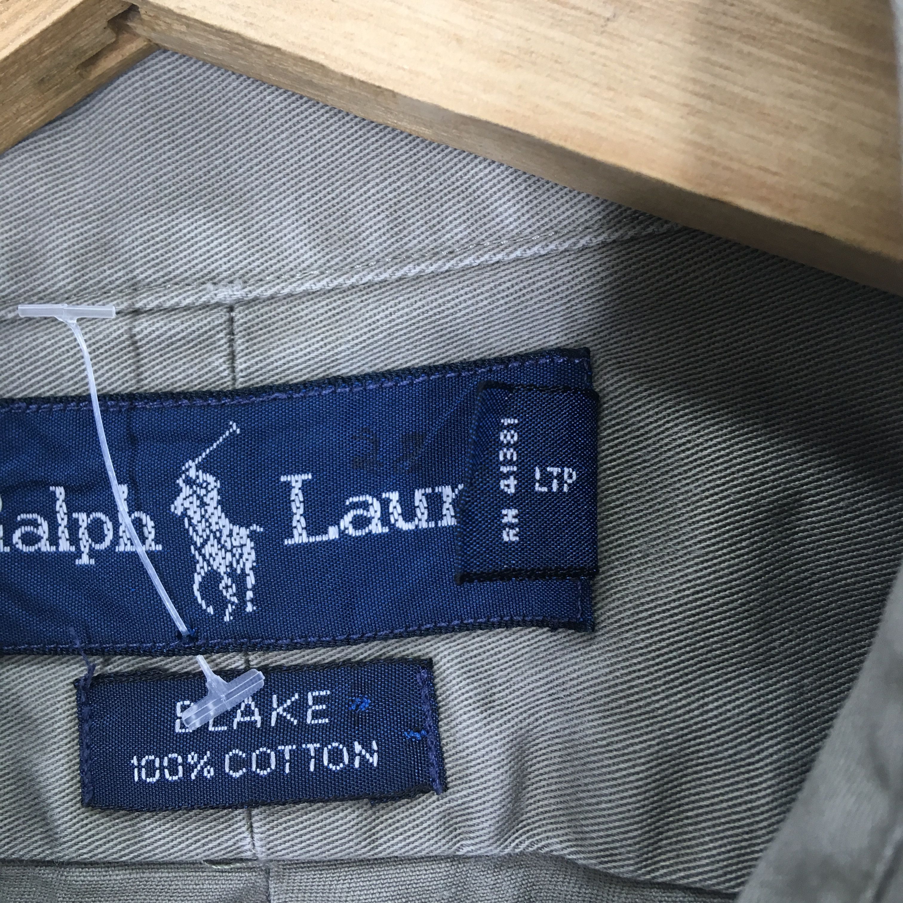 Ralph Lauren Vintage Polo Ralph Lauren Polo Pony RL Button Shirt Size US XL / EU 56 / 4 - 10 Thumbnail