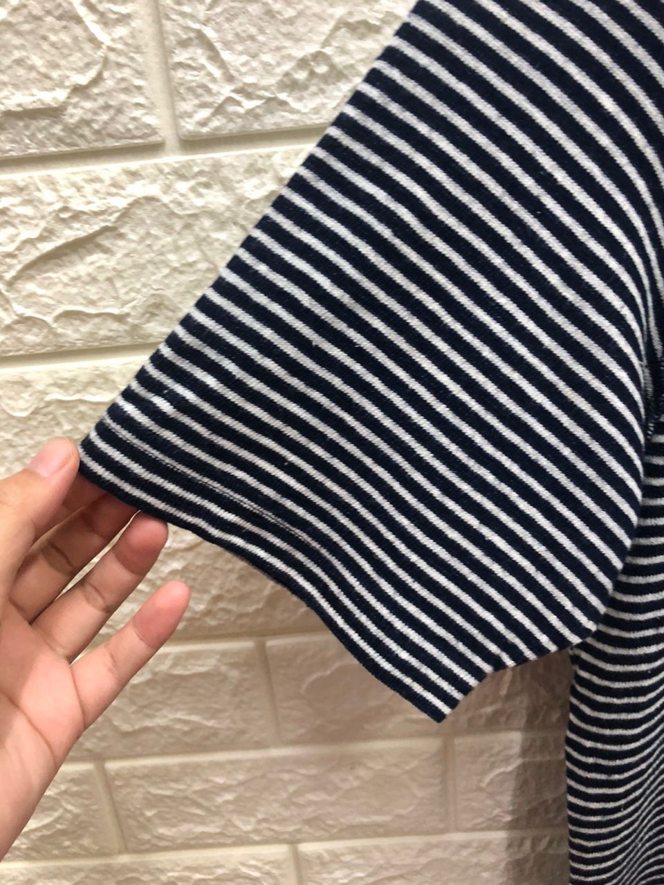 Designer vintage PALAS PALACE Striped black white made in japan Size US M / EU 48-50 / 2 - 2 Thumbnail