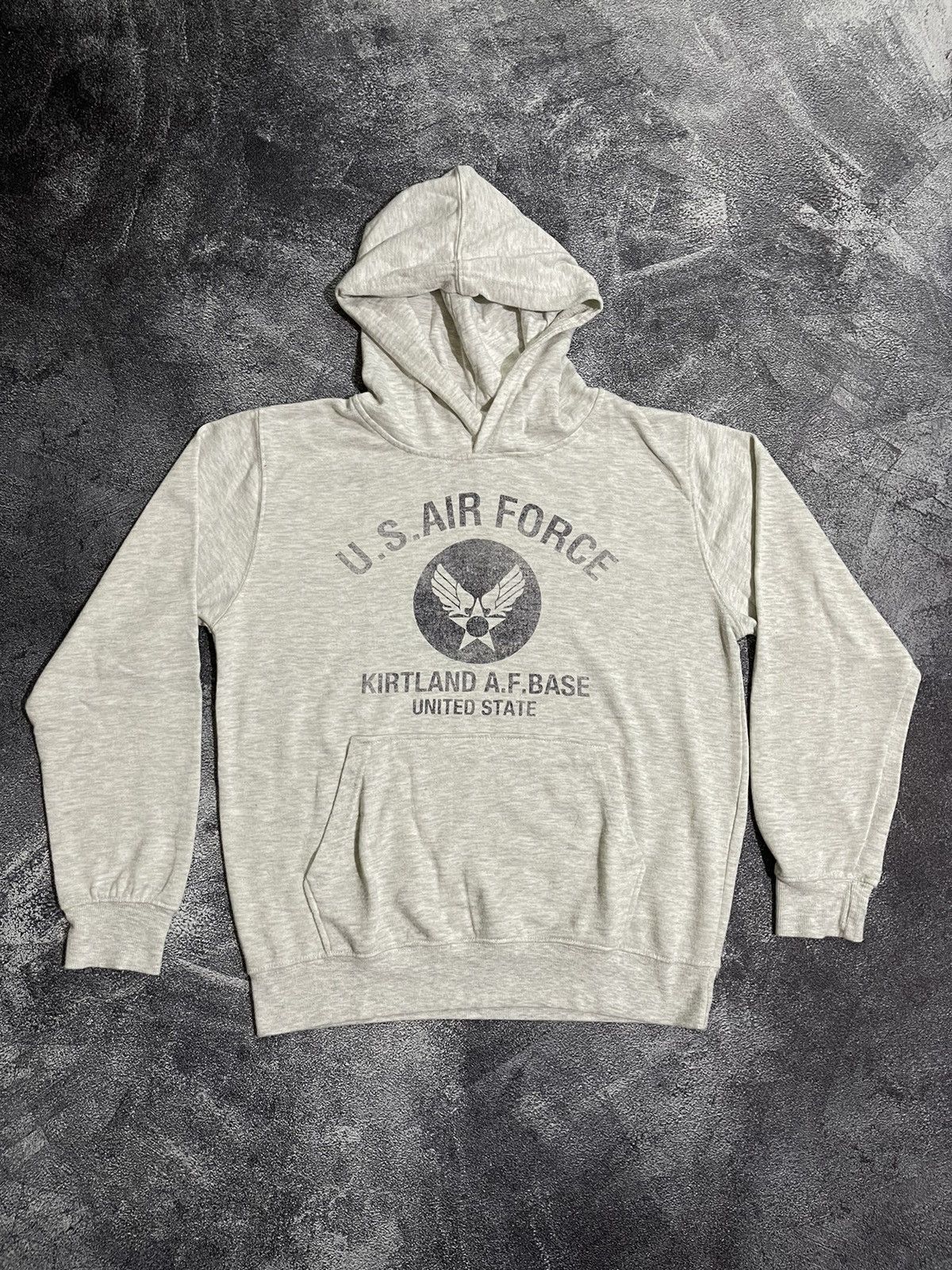 Vintage Vintage Us Air Force Pullover Hoodie Size US S / EU 44-46 / 1 - 1 Thumbnail