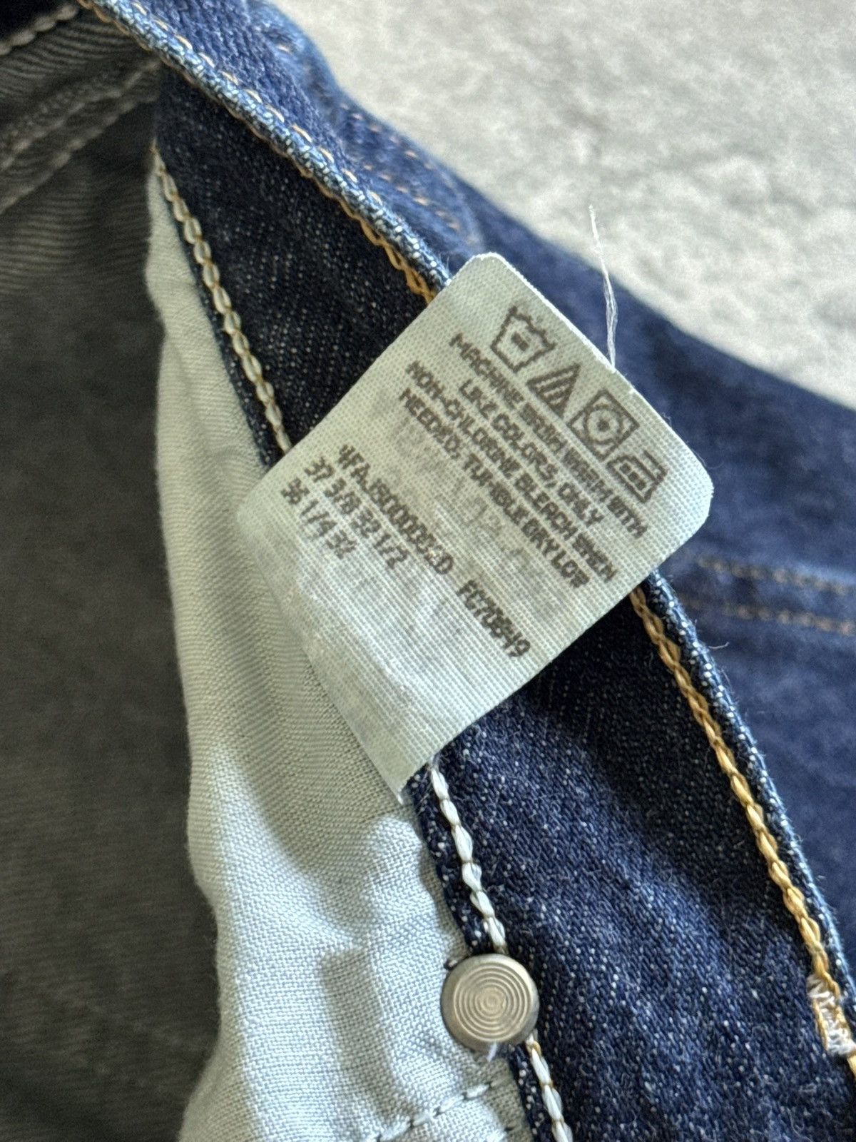 Wrangler Wrangler 36/32 dark blue denim pants jeans trousers casual Size US 36 / EU 52 - 12 Thumbnail