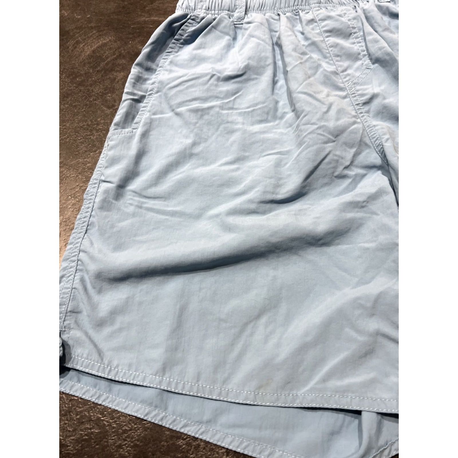 Vintage AFTCO Mens Shorts S Classic Fit 8” Inseam Cargo Nylon Blue Regular Size S Size US 29 - 3 Thumbnail