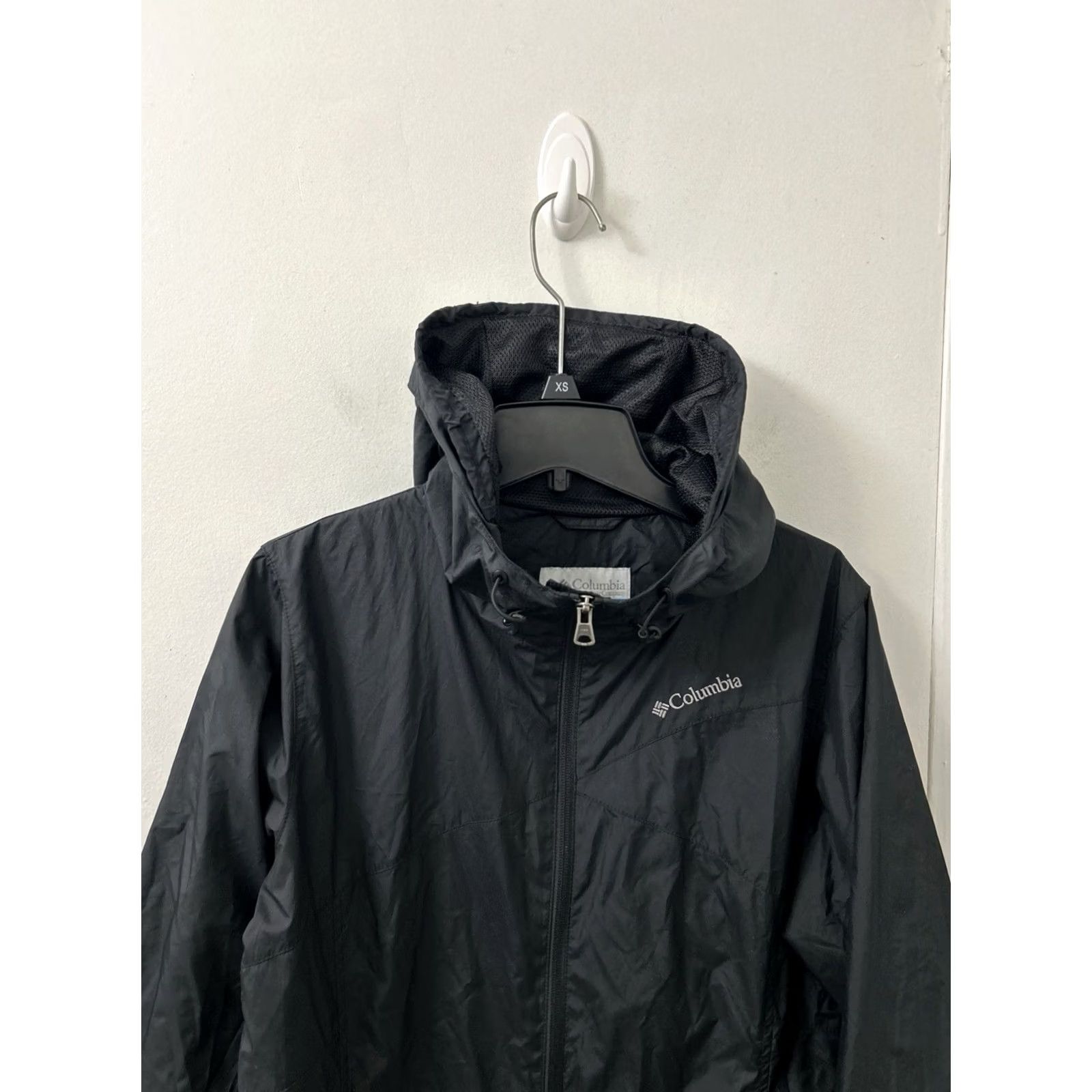 Vintage Columbia Jacket Womens M Black Omni Shield Lightweight Windbreaker YKK Full Zip Size M / US 6-8 / IT 42-44 - 2 Thumbnail