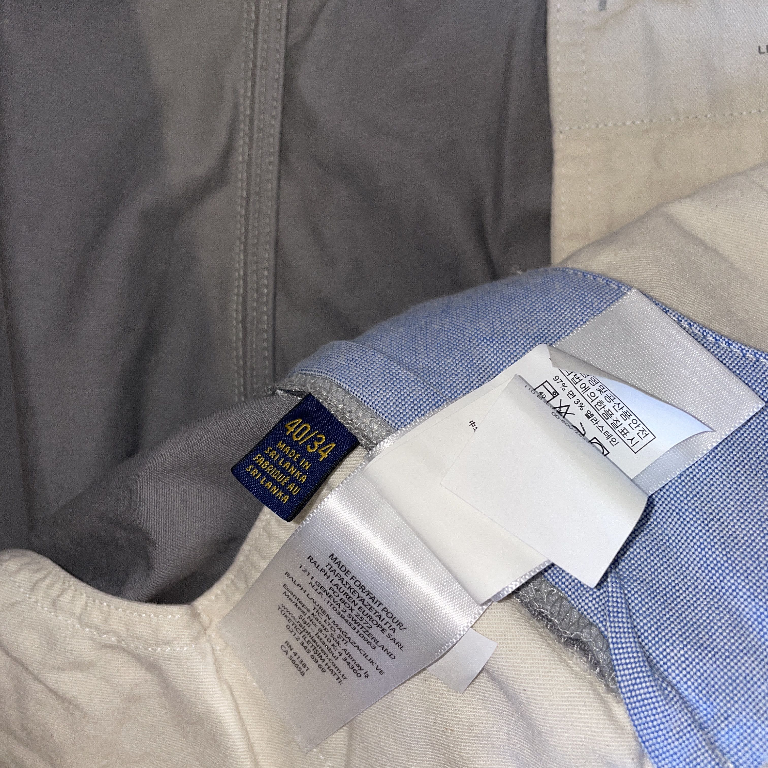 Polo Ralph Lauren Ralph Lauren Men's Fashion Chinos Classic Fit W 40 L 34 Size US 40 / EU 56 - 4 Thumbnail