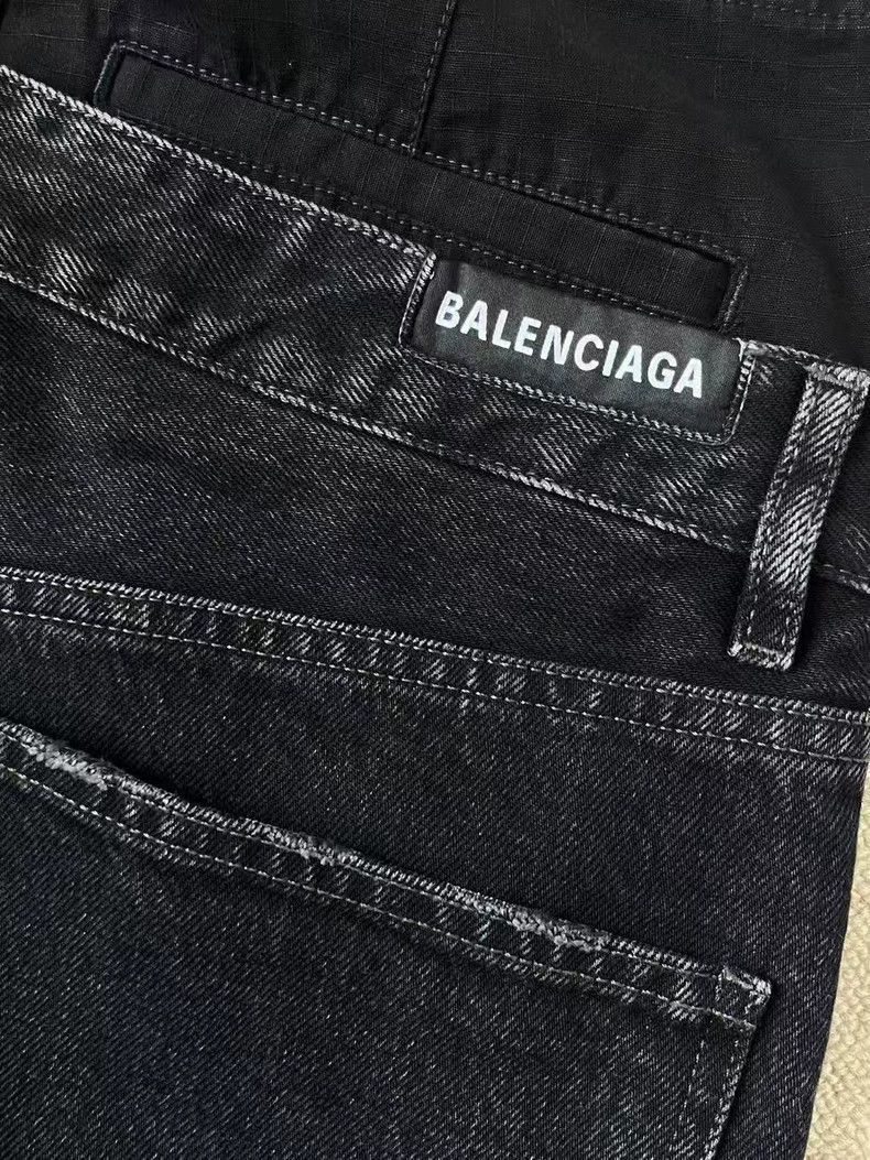 Balenciaga Balenciaga size XS Double-Waist Straight-Leg Casual Denim Size US 27 - 3 Thumbnail