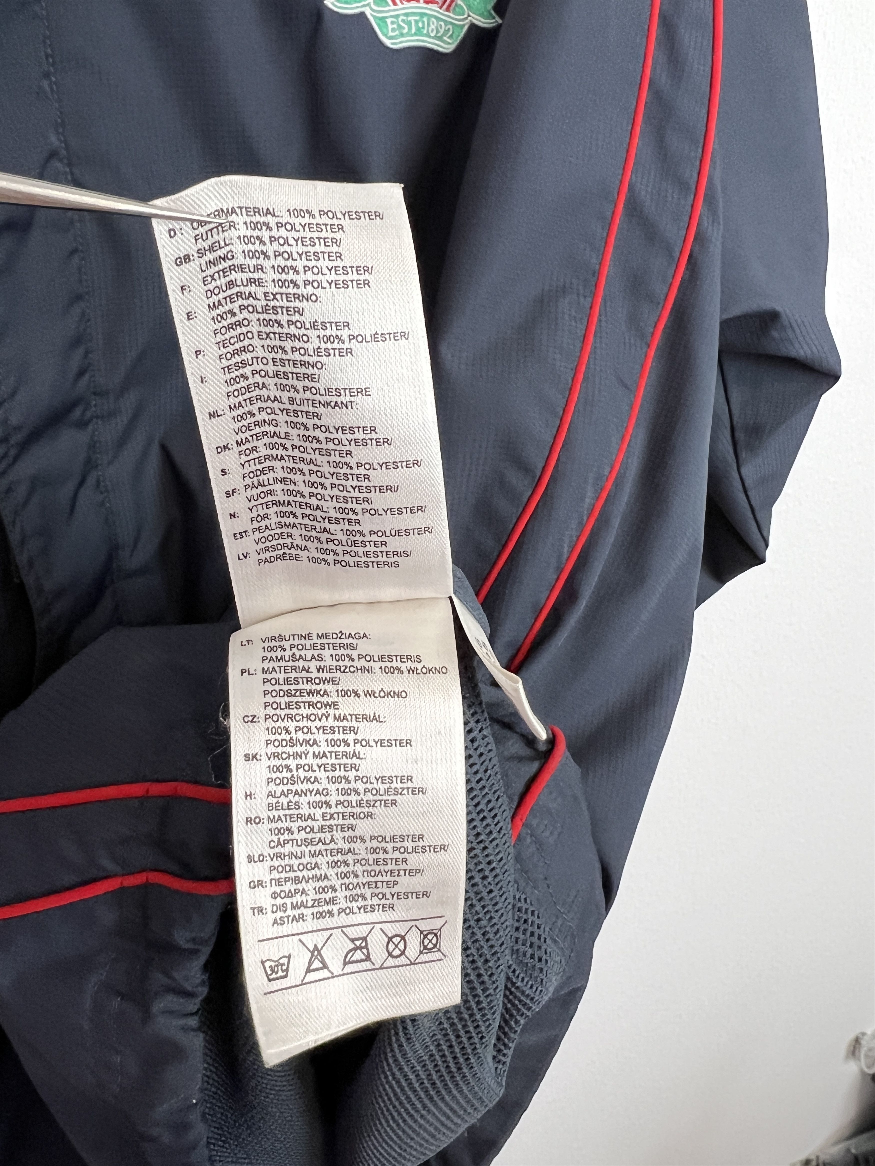 Adidas Vintage Adidas Liverpool Football Jacket Soccer Track Top Size US XL / EU 56 / 4 - 13 Thumbnail