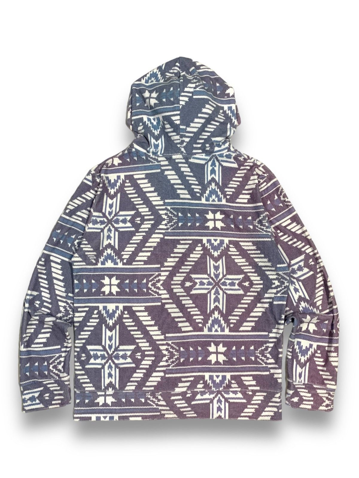 Other Vintage Bitter Blue Native Aztec Full Zip Hoodies Size US M / EU 48-50 / 2 - 2 Thumbnail