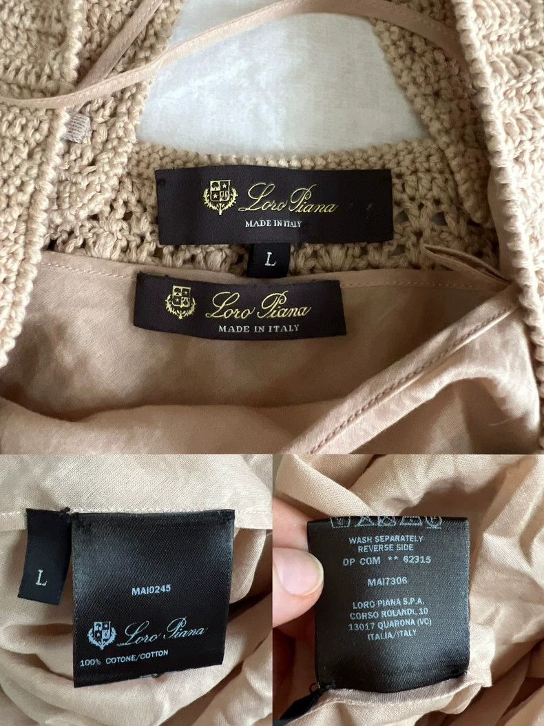 Loro Piana LORO PIANA Hooked lace dress Size L / US 10 / IT 46 - 8 Thumbnail