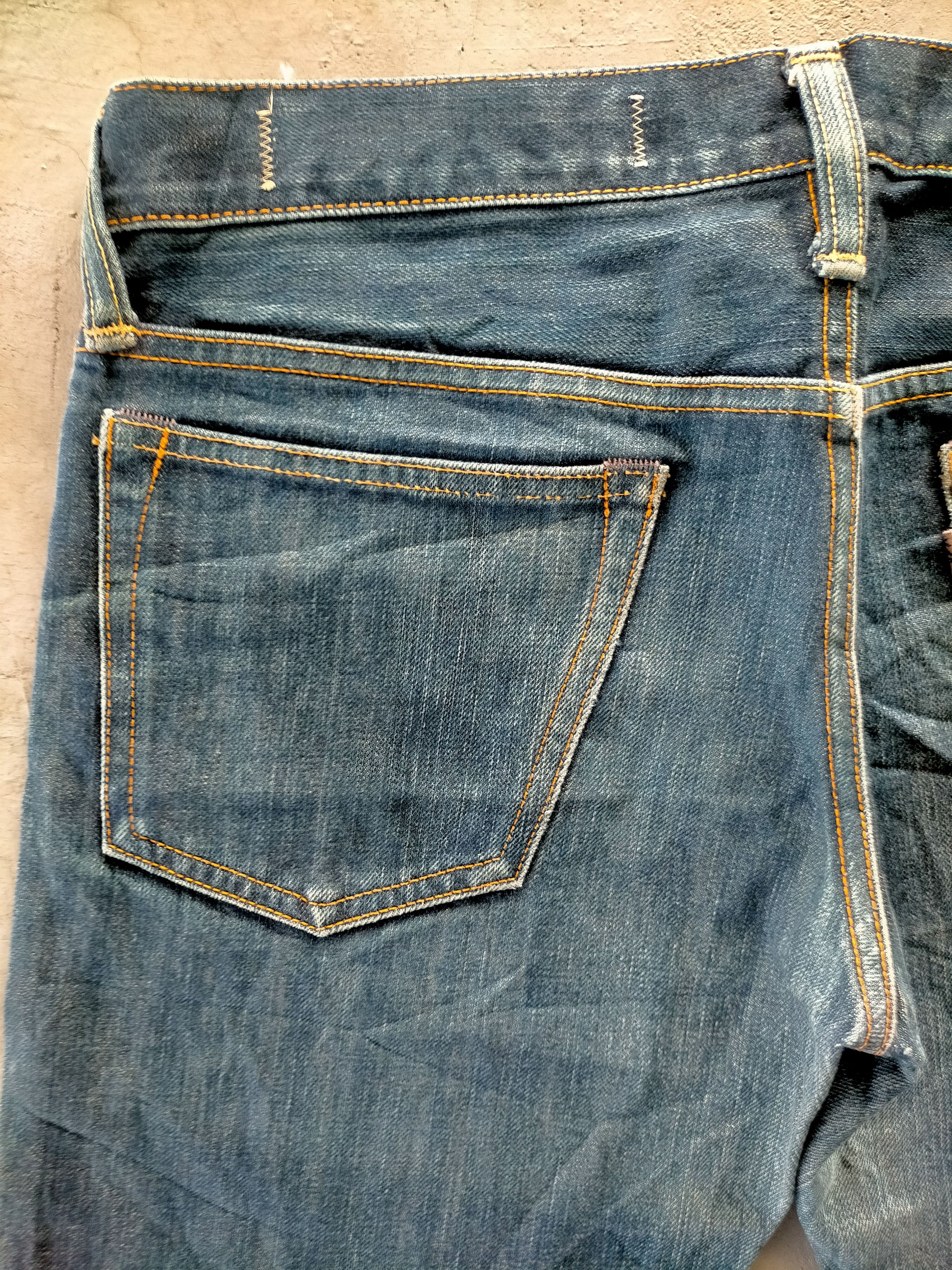 Kapital × Kapital Kountry Kapital 🇯🇵 Made in Japan Slim Denim Pants Size US 32 / EU 48 - 12 Thumbnail