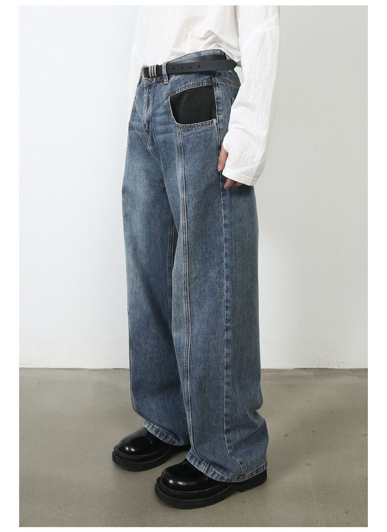 Japanese Brand × Jean American retro high street men's trendy jeans Size US 34 / EU 50 - 5 Thumbnail
