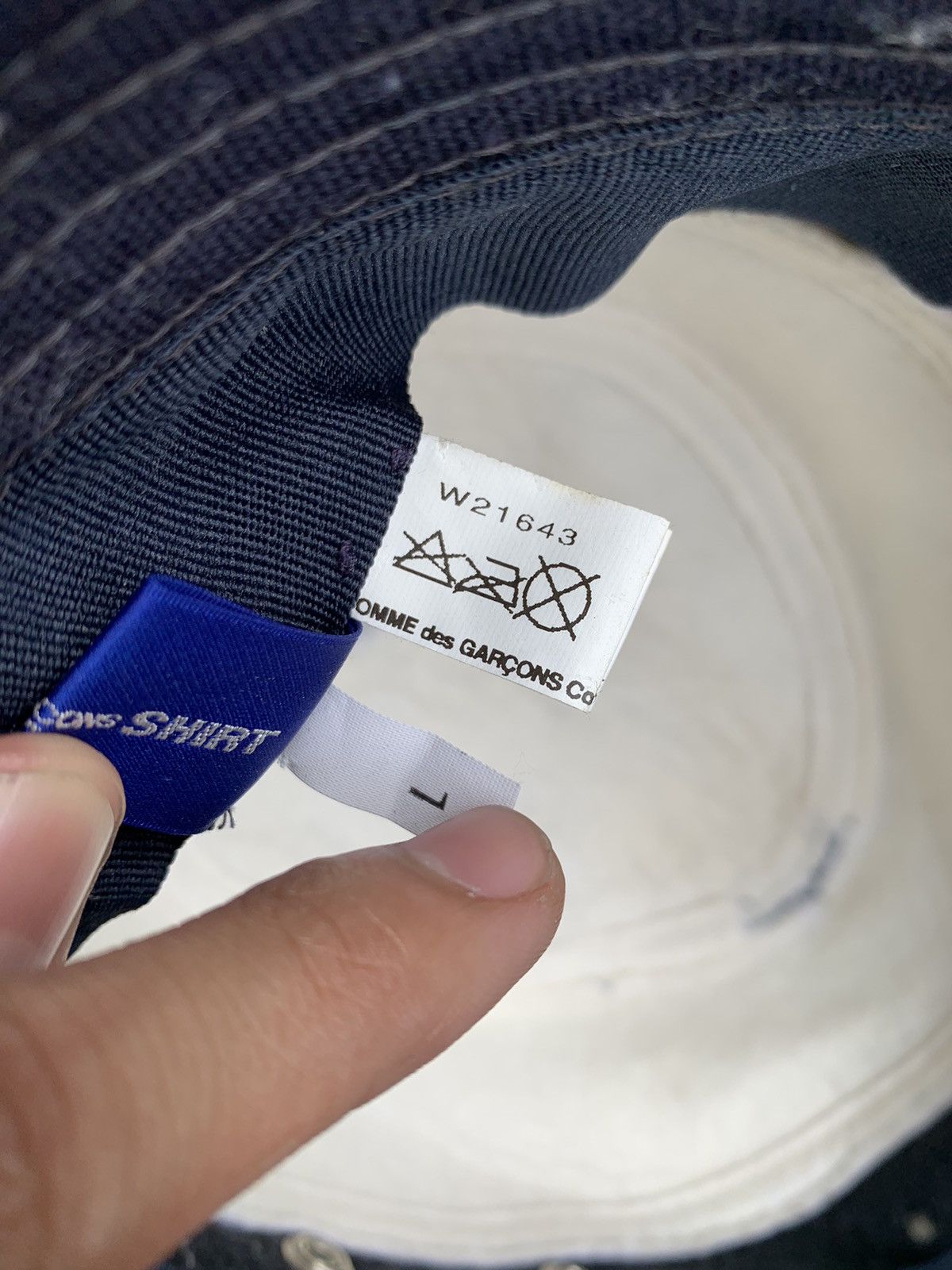 Comme des Garcons Denim Bucket Hat Size ONE SIZE - 9 Thumbnail