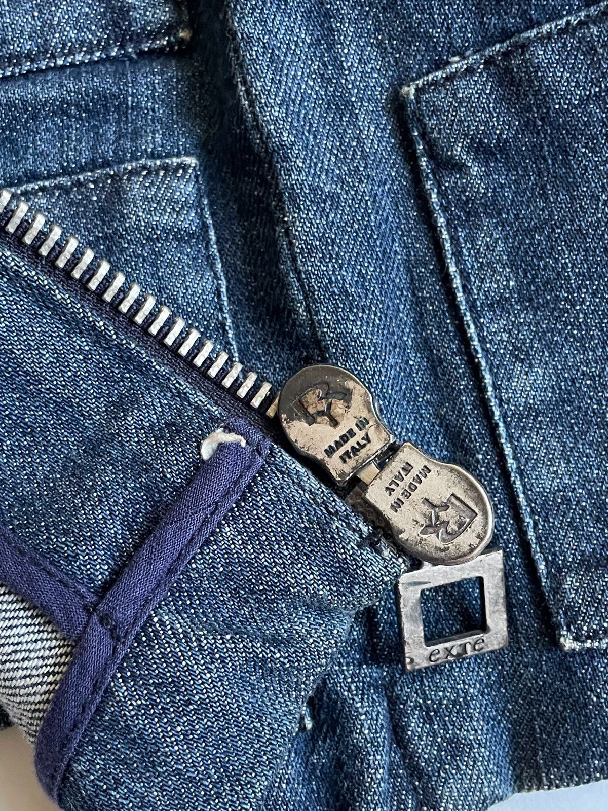Vintage Vintage Archive Exte denim jakcet 2000s Size M / US 6-8 / IT 42-44 - 8 Thumbnail