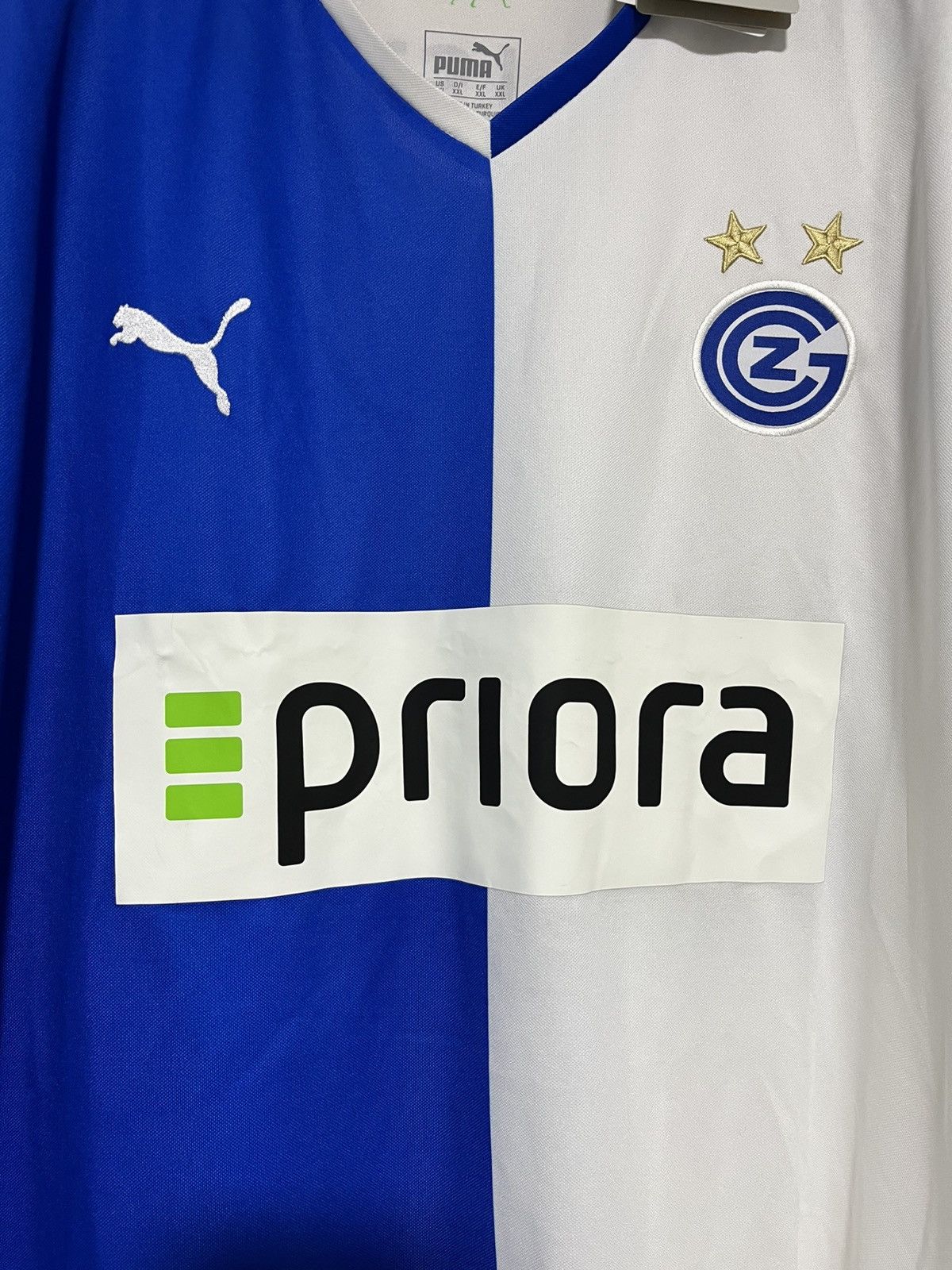 Puma Grasshoppers Zurich Puma 2015/2016 soccer jersey Size US XXL / EU 58 / 5 - 2 Thumbnail