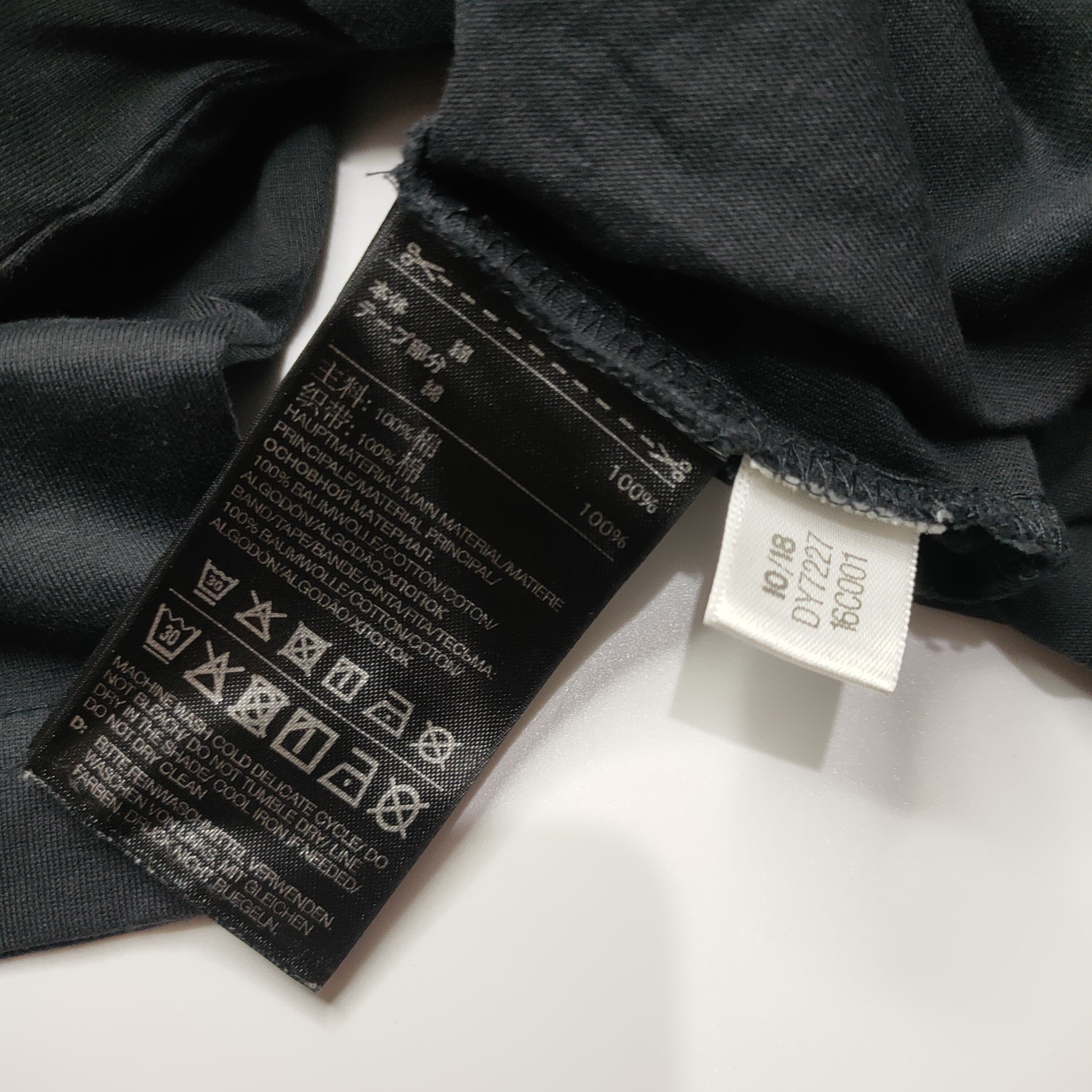 Yohji Yamamoto Yohji Yamamoto Y-3 Long Sleeve Tee Size US L / EU 52-54 / 3 - 15 Thumbnail