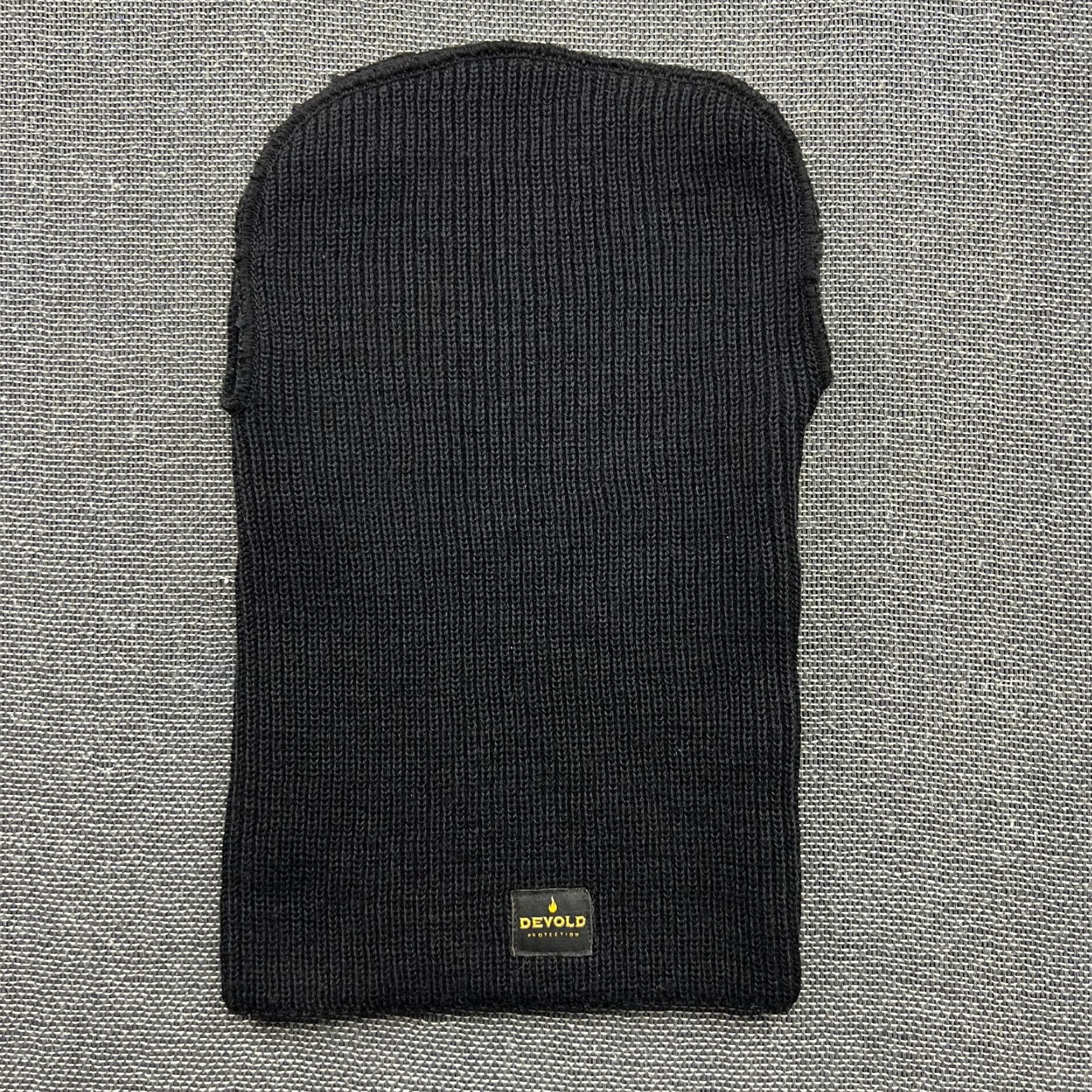 Vintage Devold Neck Warmer 100% Wool OS Tube Scarf Outdoor Gaiter Black Knitted Size ONE SIZE - 5 Thumbnail
