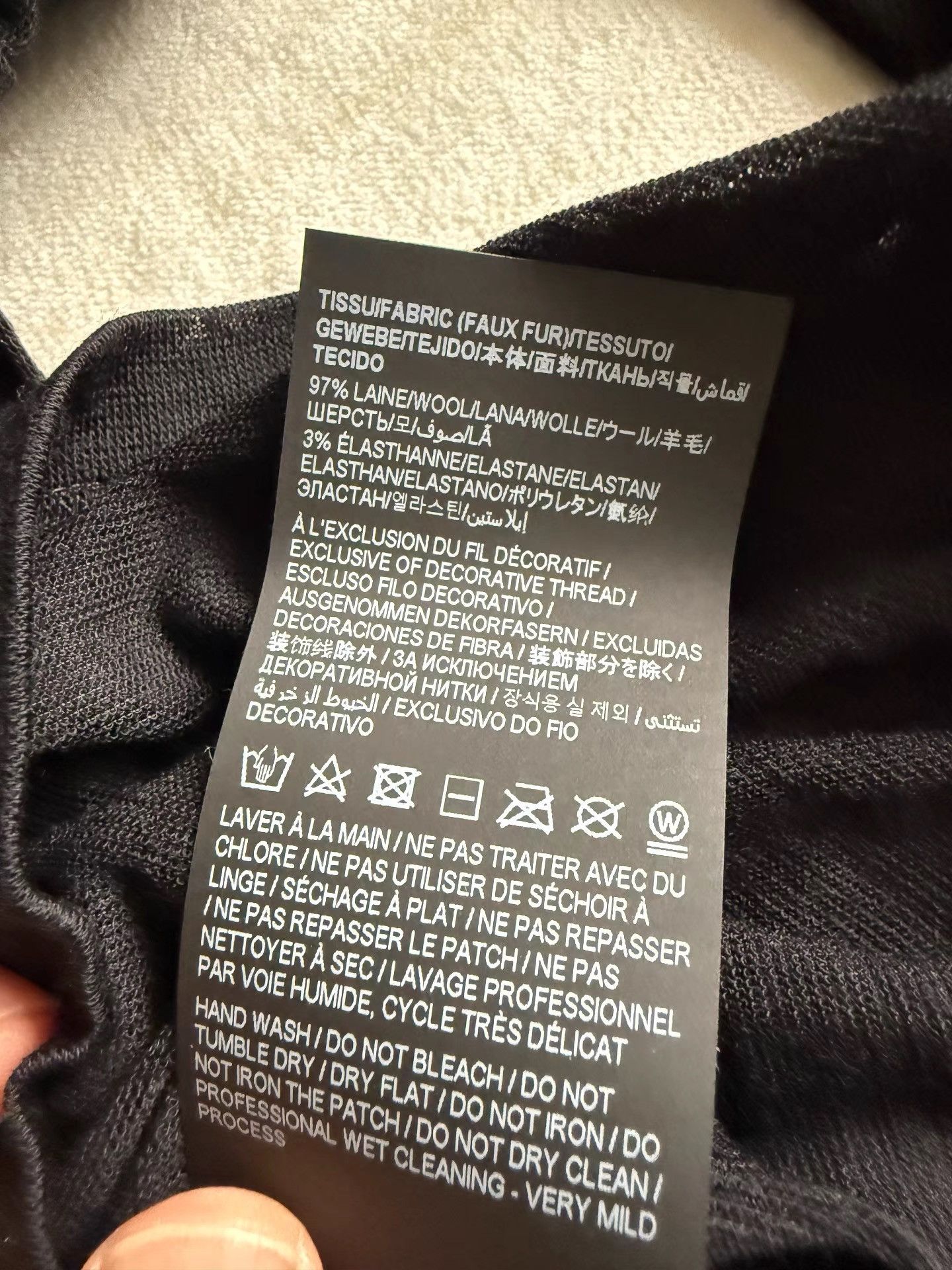 Saint Laurent Paris Saint Laurent Men's Turtleneck Base Layer K33 Size US L / EU 52-54 / 3 - 7 Thumbnail
