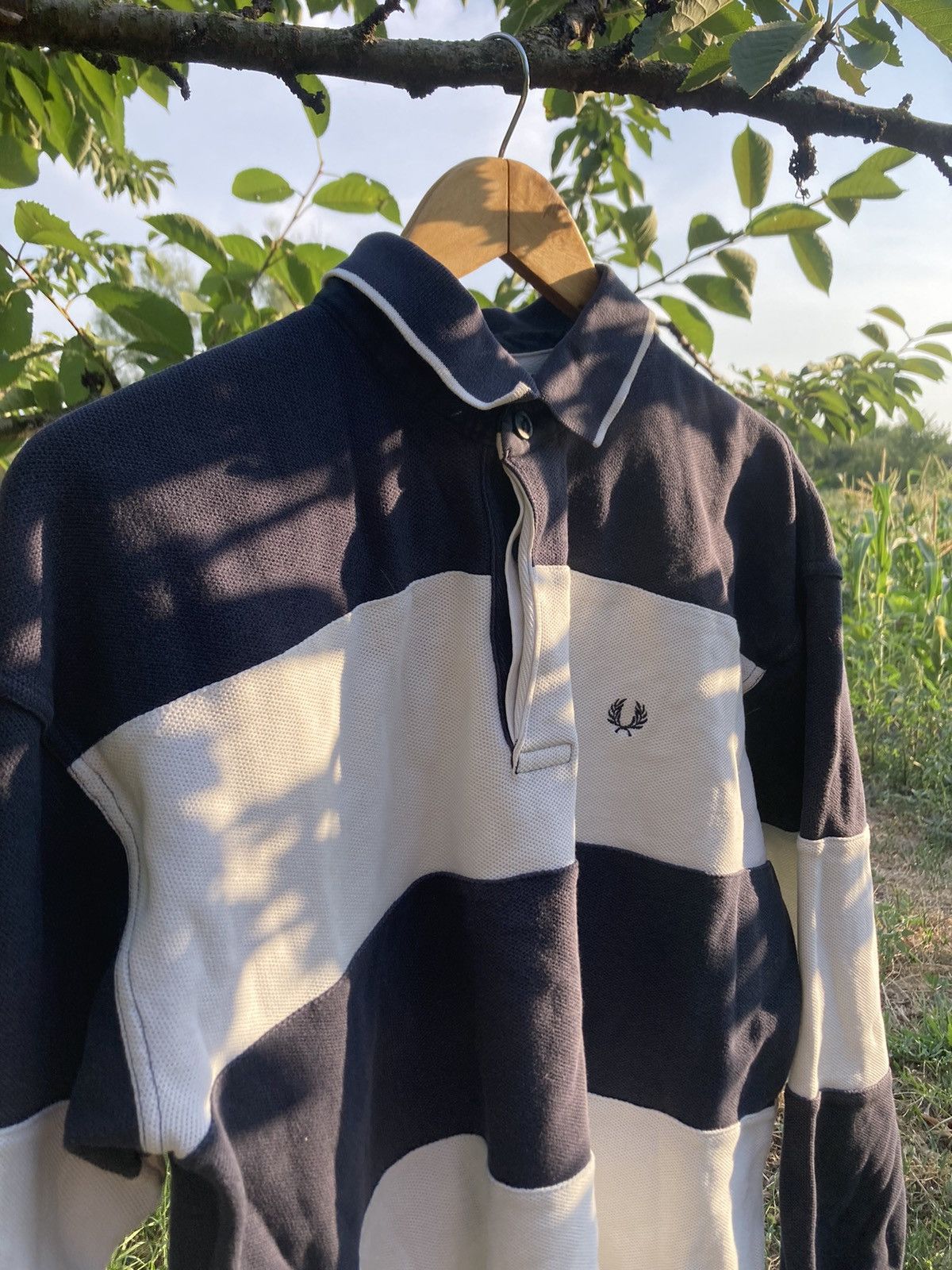 Fred Perry × Vintage Vintage Regby shirts Fred Perry M-L size Size US L / EU 52-54 / 3 - 2 Thumbnail
