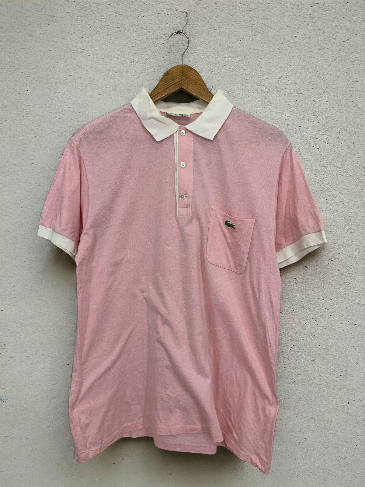 Lacoste Vintage Chemise Lacoste France Size US L / EU 52-54 / 3 - 1 Thumbnail