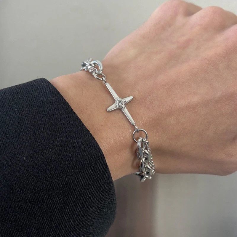 Jewelry Retro punk star cute bracelet y2k Size ONE SIZE - 1 Thumbnail