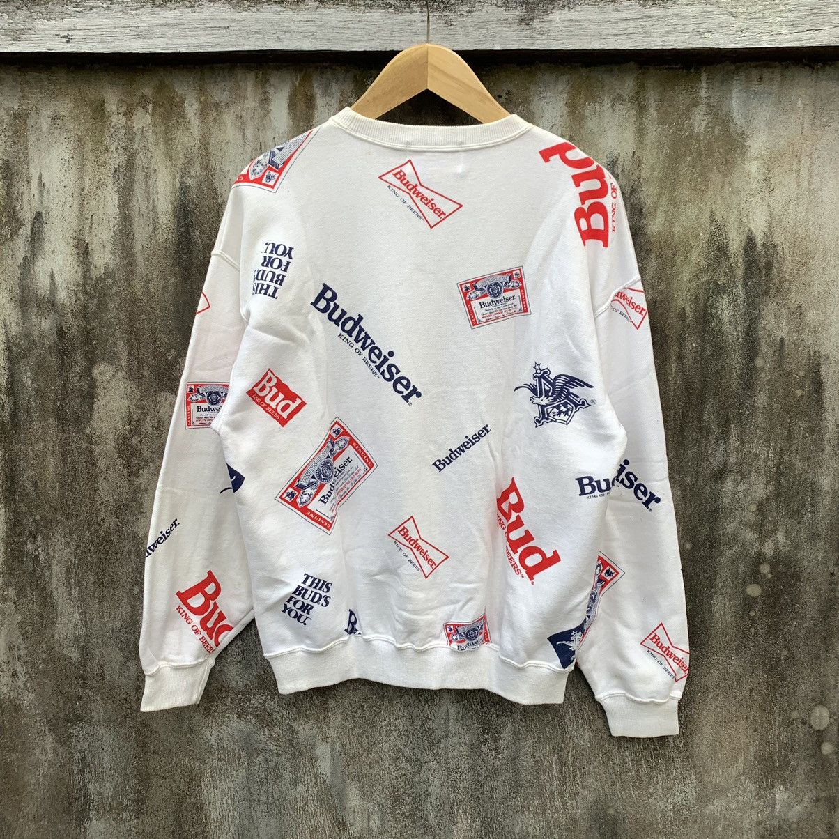 Budweiser VINTAGE BUDWEISER CREWNECK Size US M / EU 48-50 / 2 - 5 Thumbnail