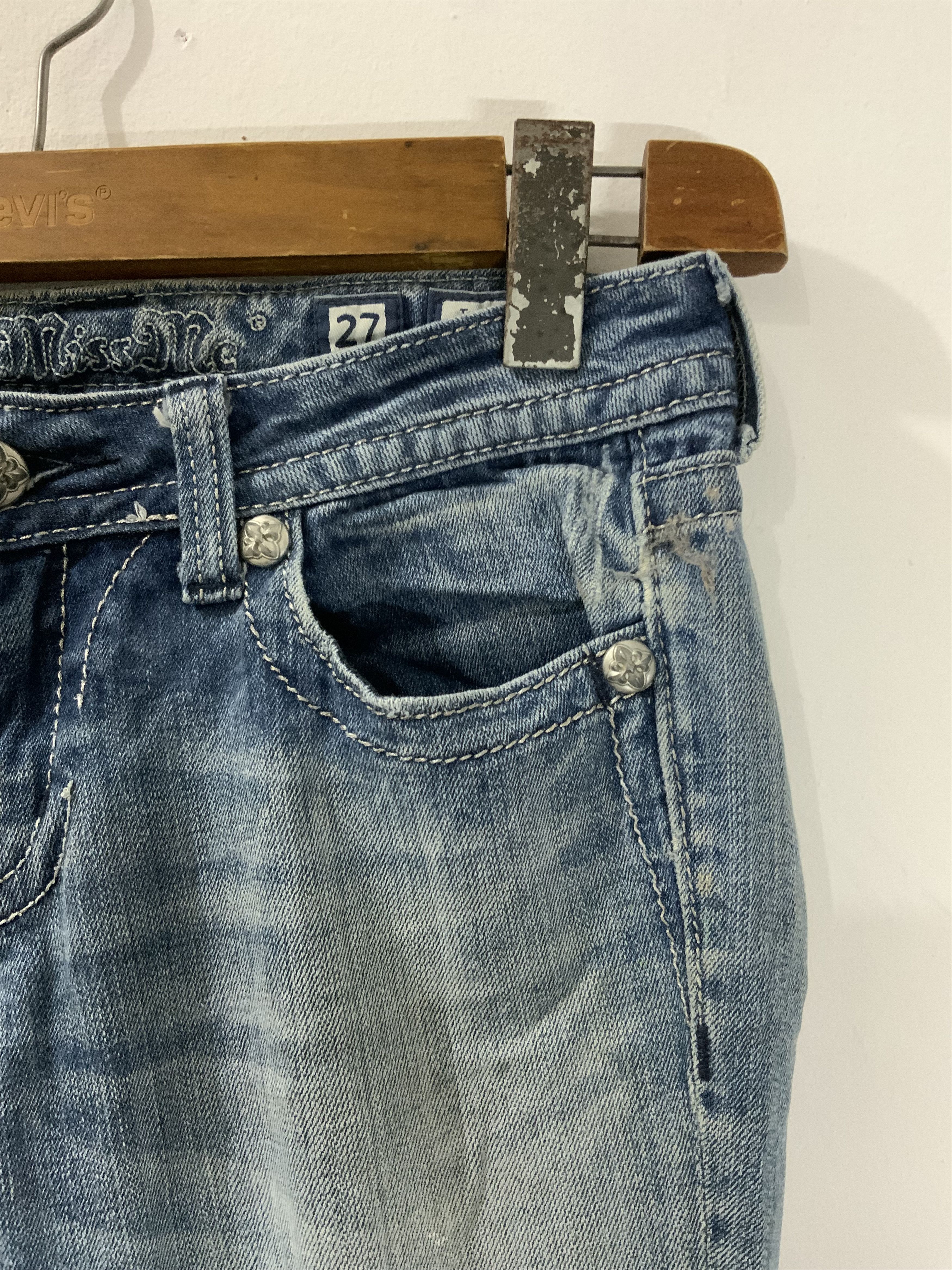 Miss Me Miss Me Boot Cut Denim Size 27" / US 4 / IT 40 - 9 Thumbnail