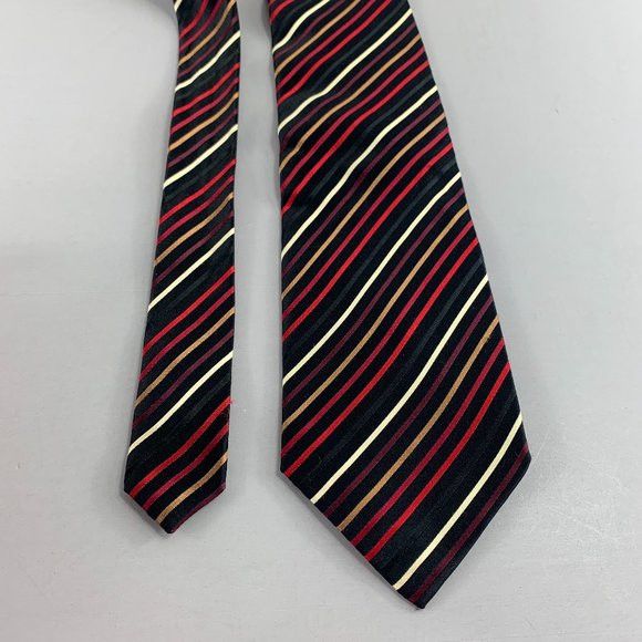 Alexander Julian Alexander Julian Colours Men's Multi Striped Tie 4" x 63" Size ONE SIZE - 2 Thumbnail