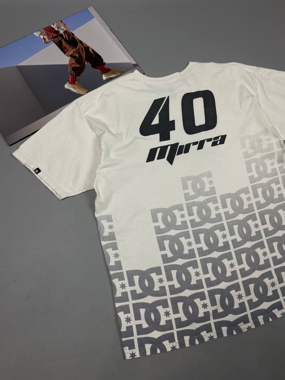 DC DC Shoes Dave Mirra Monster Energy White T-Shirt XL Size US XL / EU 56 / 4 - 3 Thumbnail