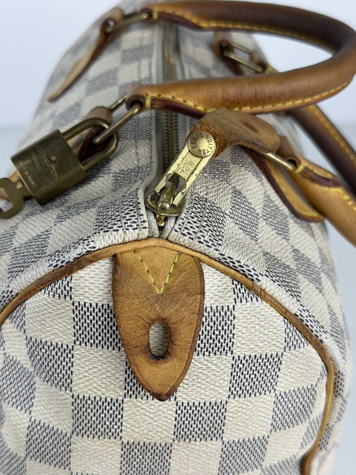 Louis Vuitton Louis Vuitton speedy 25 damier azur mini boston bag Size ONE SIZE - 7 Thumbnail
