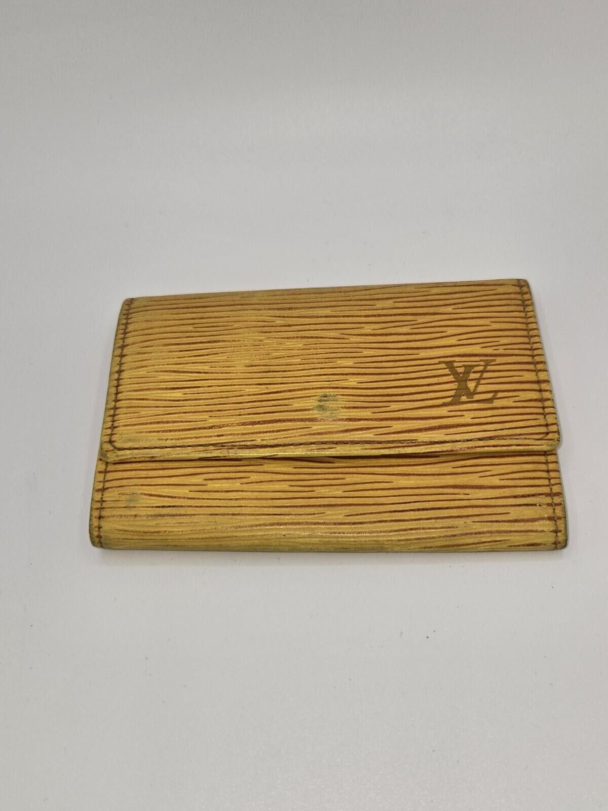 Louis Vuitton Louis Vuitton Vintage 6 Key Holder Yellow Epi Leather MI0953 Size ONE SIZE - 1 Thumbnail