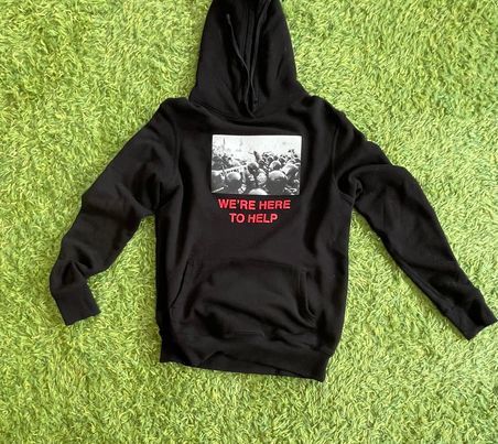 424 424 "We're Here To Help" hoodie 2016 Size US L / EU 52-54 / 3 - 1 Thumbnail
