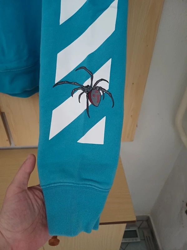 Off-White Off-White SS20 Arachno Arrow "Sky Blue" Sweater Size US XL / EU 56 / 4 - 8 Thumbnail