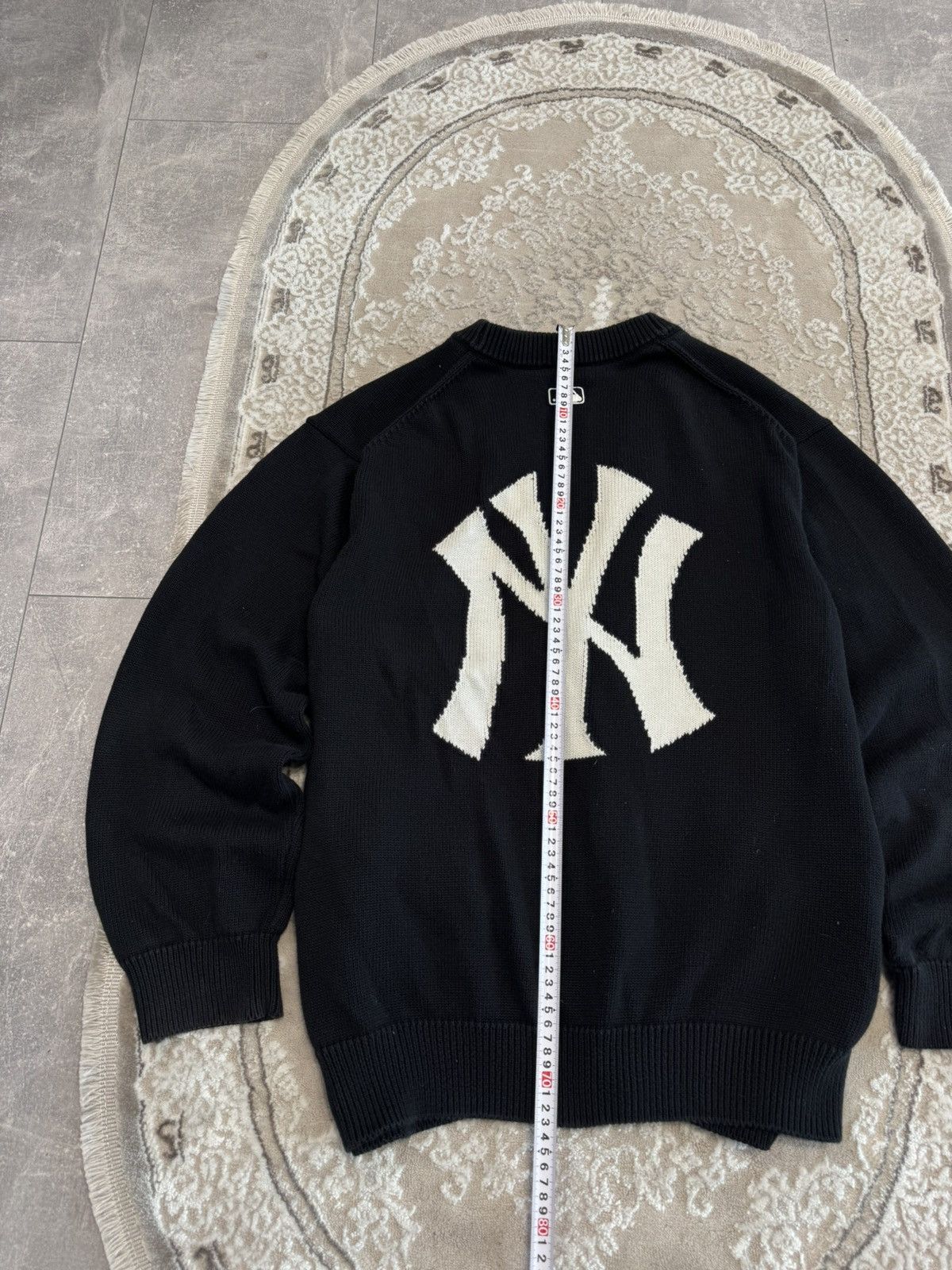 New York Yankees Vintage MLB New York Yankees Kith Style Y2K Cardigan Sweater Size US XL / EU 56 / 4 - 11 Thumbnail