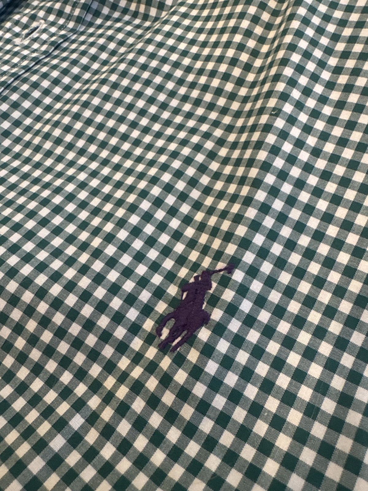 Ralph Lauren Green checked plaid button down Size US XL / EU 56 / 4 - 2 Thumbnail