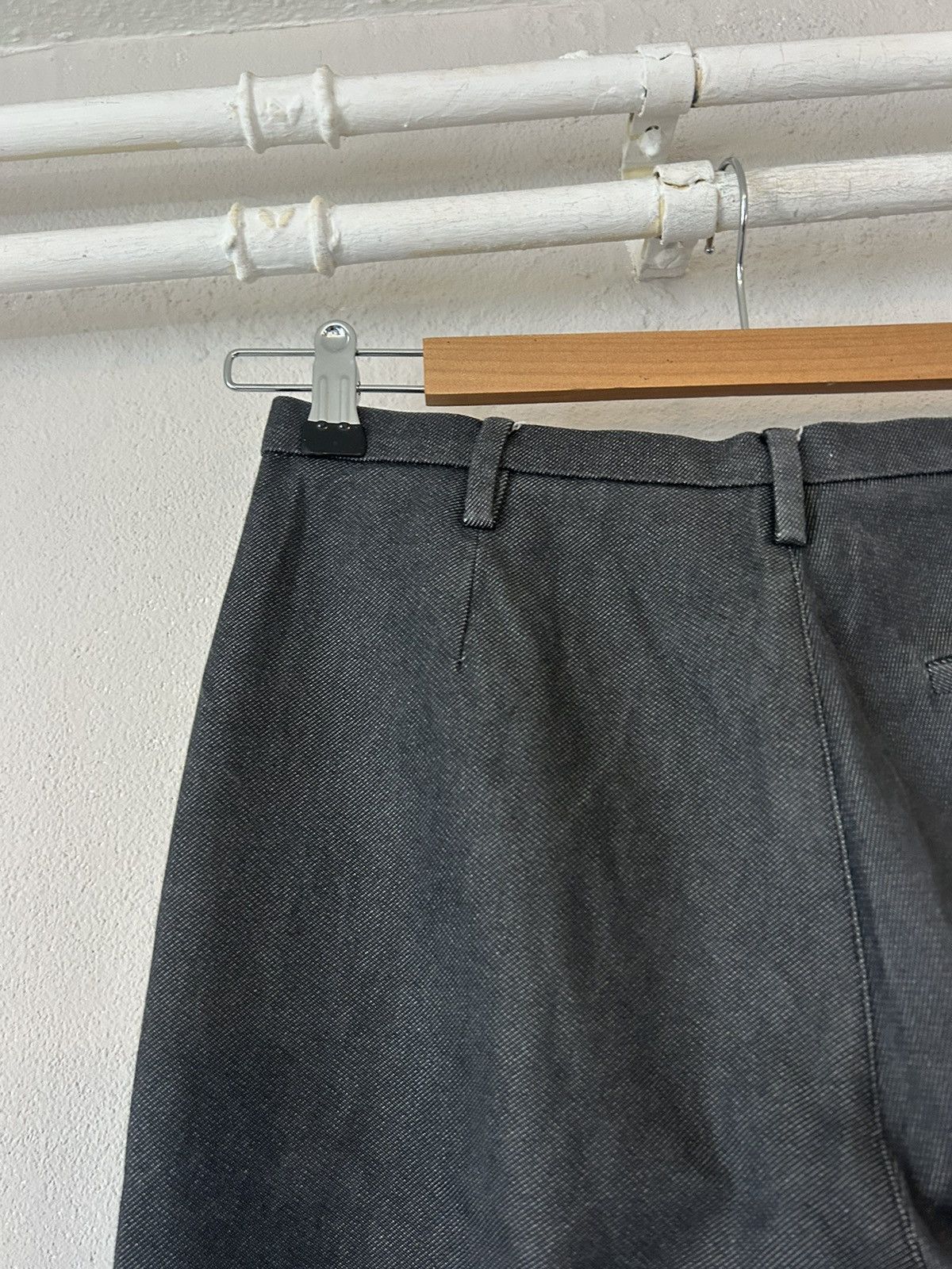 Miu Miu Charcoal Grey Slim-Fit Pants Size US 30 / EU 46 - 11 Thumbnail