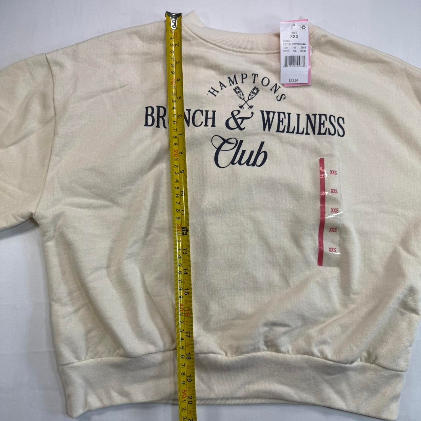 & Other Stories Target NWT Women's Brunch And Wellness Cropped Fleece Size XXS / US 00 / IT 34 - 3 Thumbnail