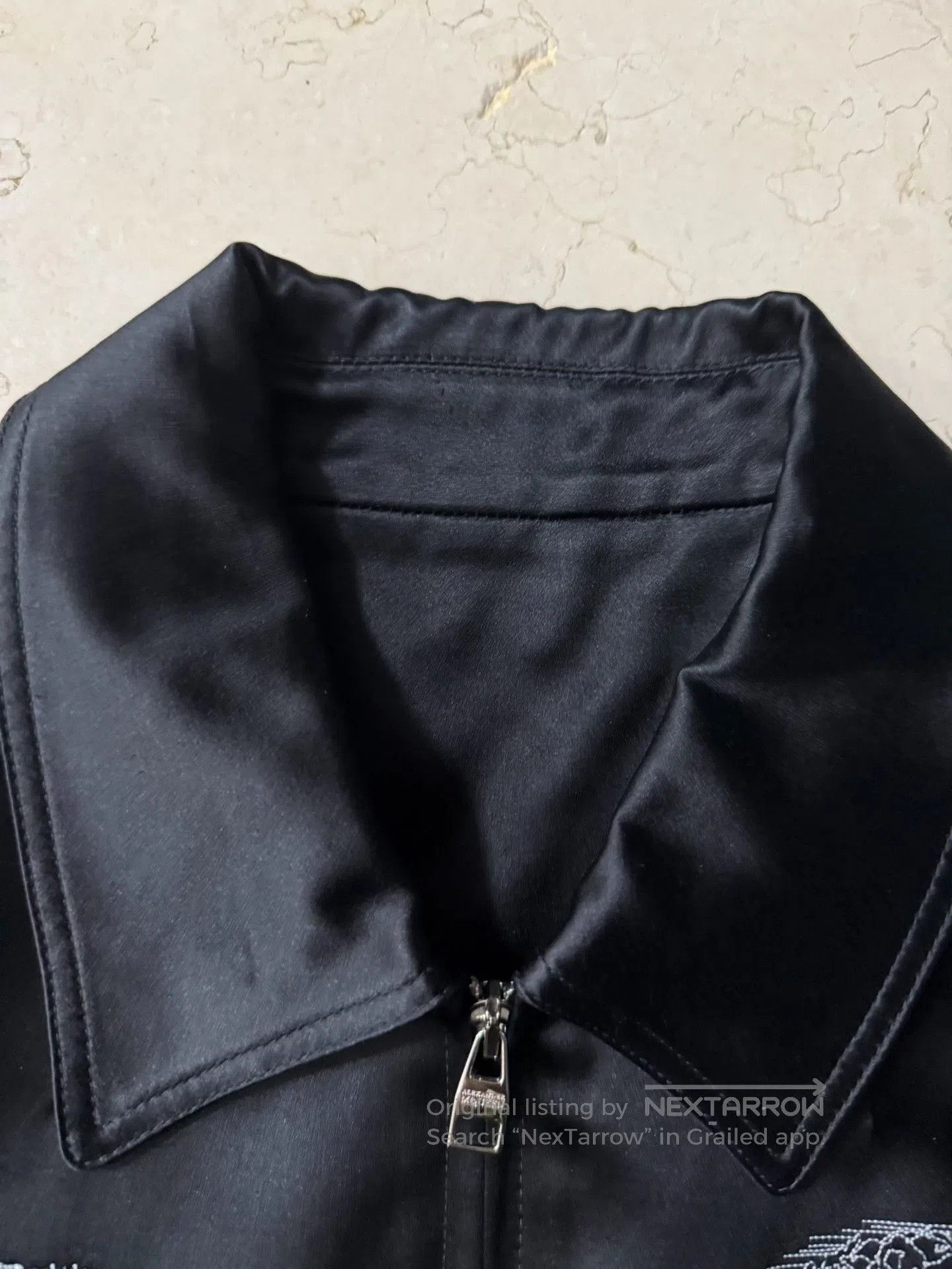 Alexander McQueen Alexander McQueen Silk Embroidered Jacket. Size US M / EU 48-50 / 2 - 3 Thumbnail