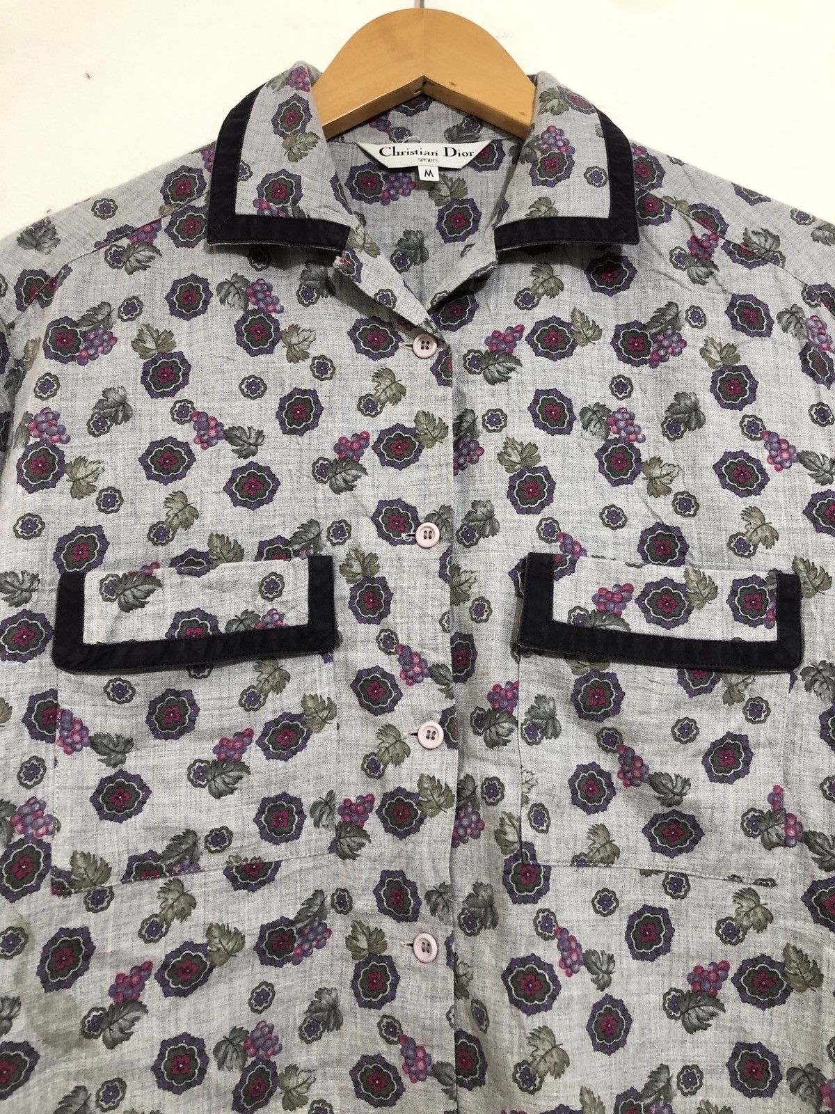 Christian Dior Monsieur Vintage christian Dior Shirt Size US M / EU 48-50 / 2 - 2 Thumbnail