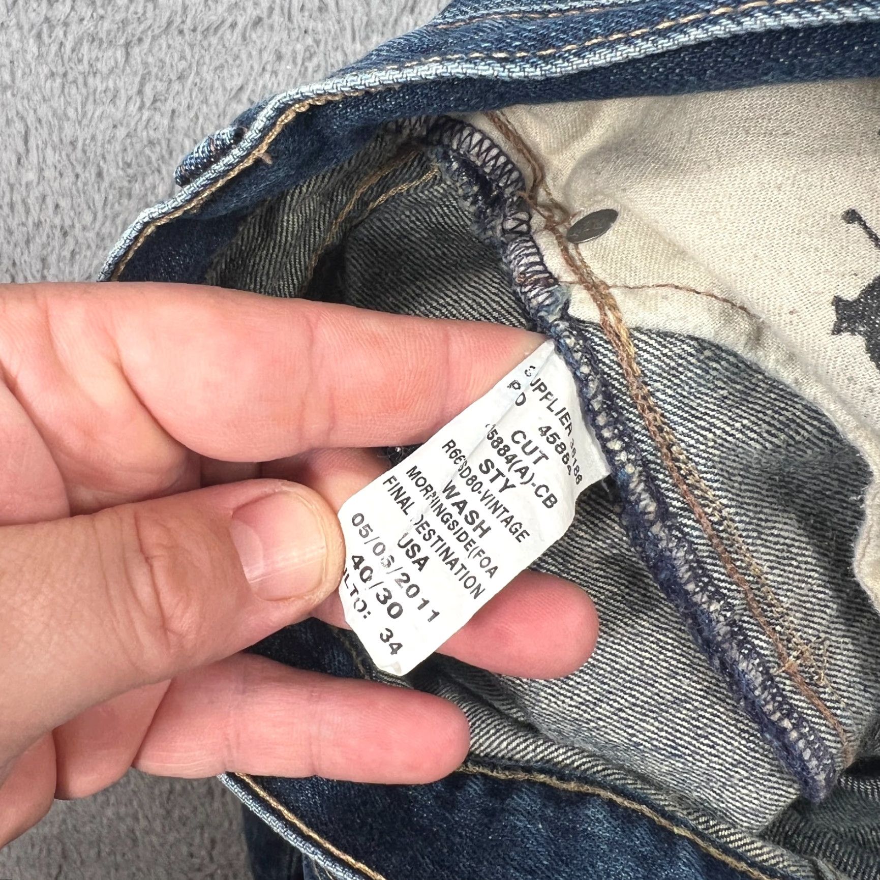 Polo Ralph Lauren Polo Ralph Lauren Jeans Men 42x31 Denim Blue Regular Straight Mens Size US XL / EU 56 / 4 - 7 Thumbnail
