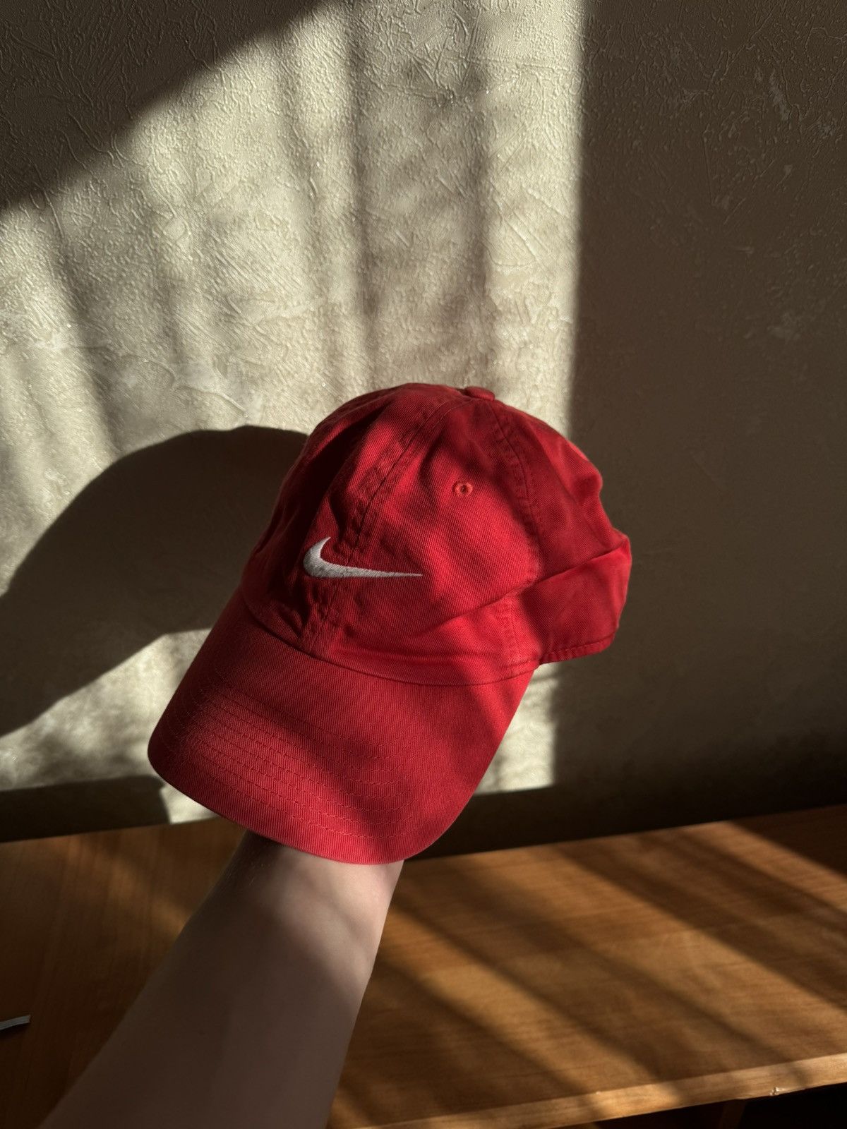 Nike Nike Heritage 86 (H86) Small Swoosh Dad Hat – Red Size ONE SIZE - 4 Thumbnail