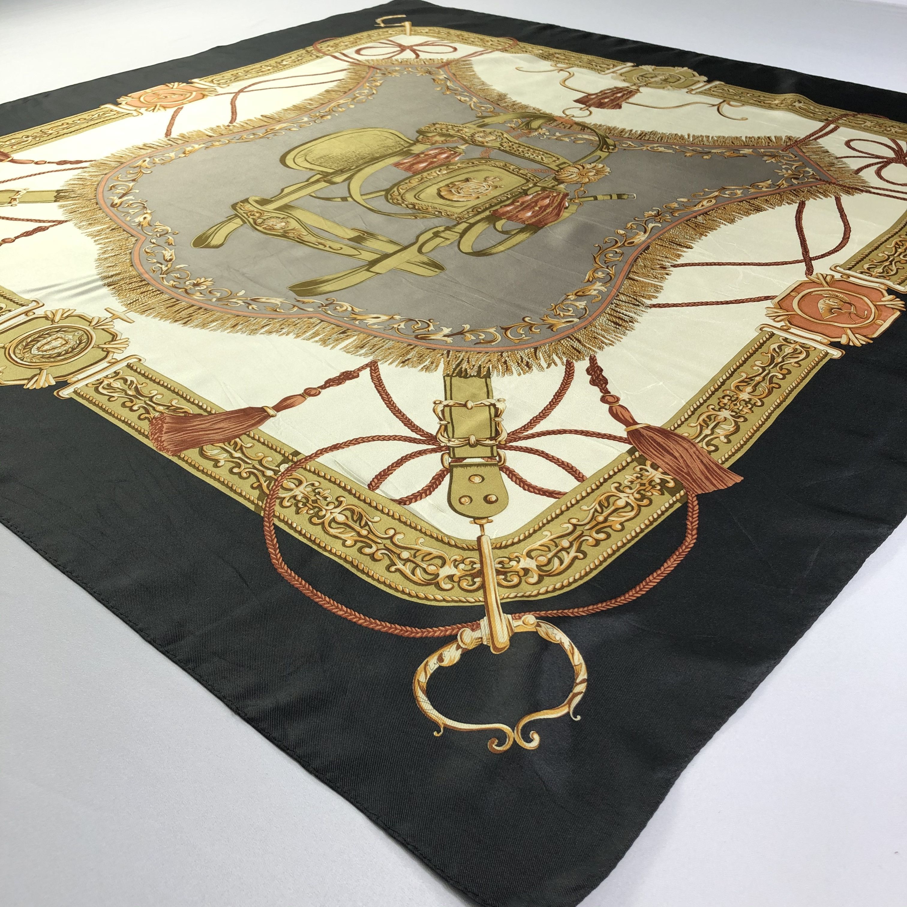 Vintage Vintage Silk Scarf Size ONE SIZE - 4 Thumbnail