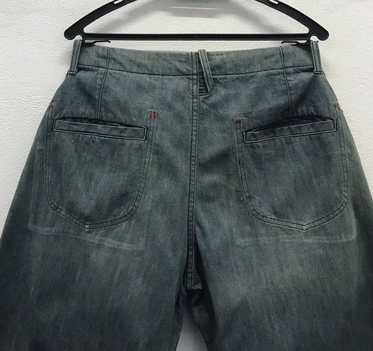 Japanese Brand × Vintage Vintage Hectic Mad Made In Japan Denim Pants Size US 36 / EU 52 - 4 Thumbnail