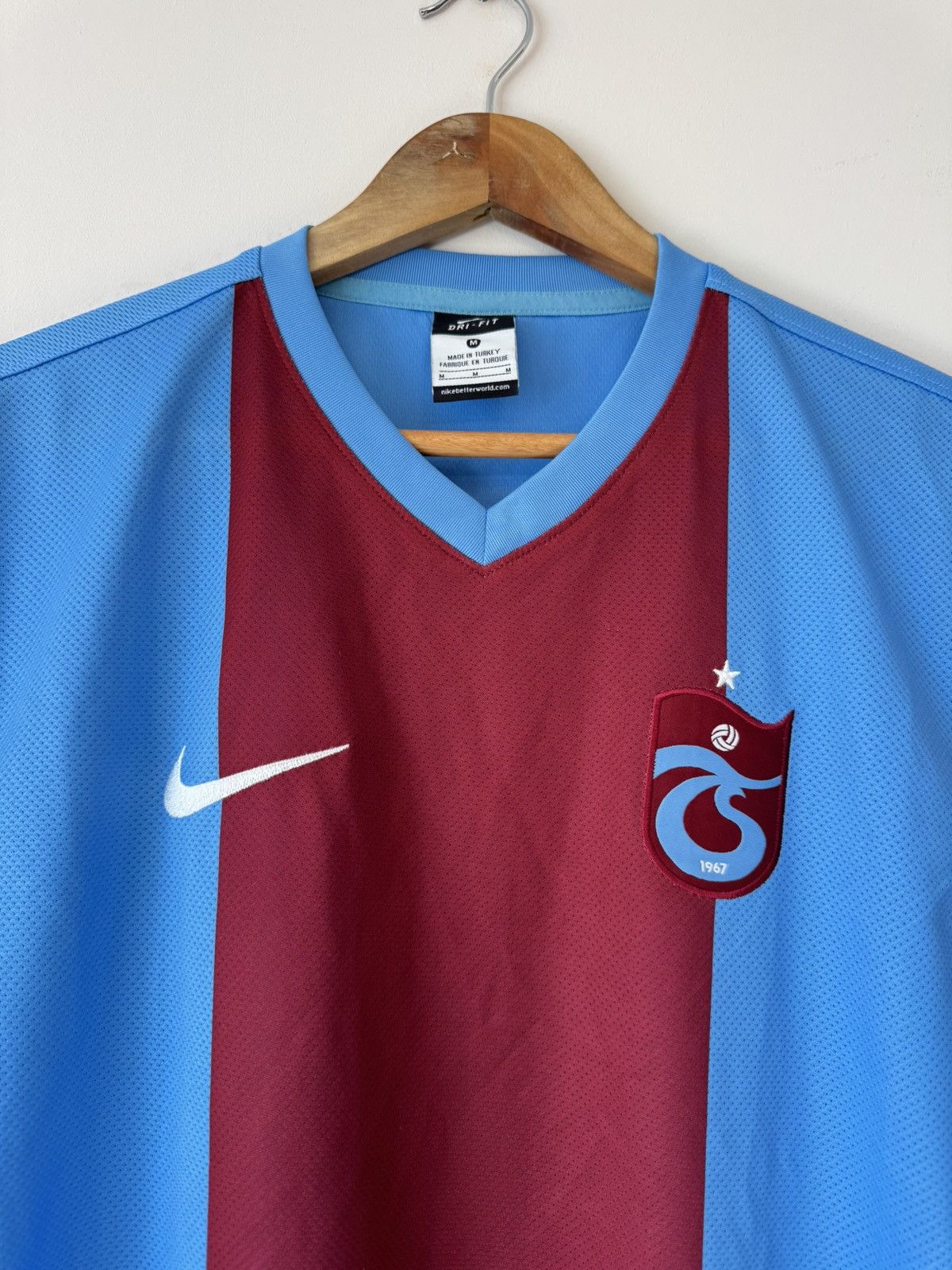 Nike Trabzonspor 2013-2014 Home Soccer Jersey Nike Football Shirt Size US M / EU 48-50 / 2 - 6 Thumbnail