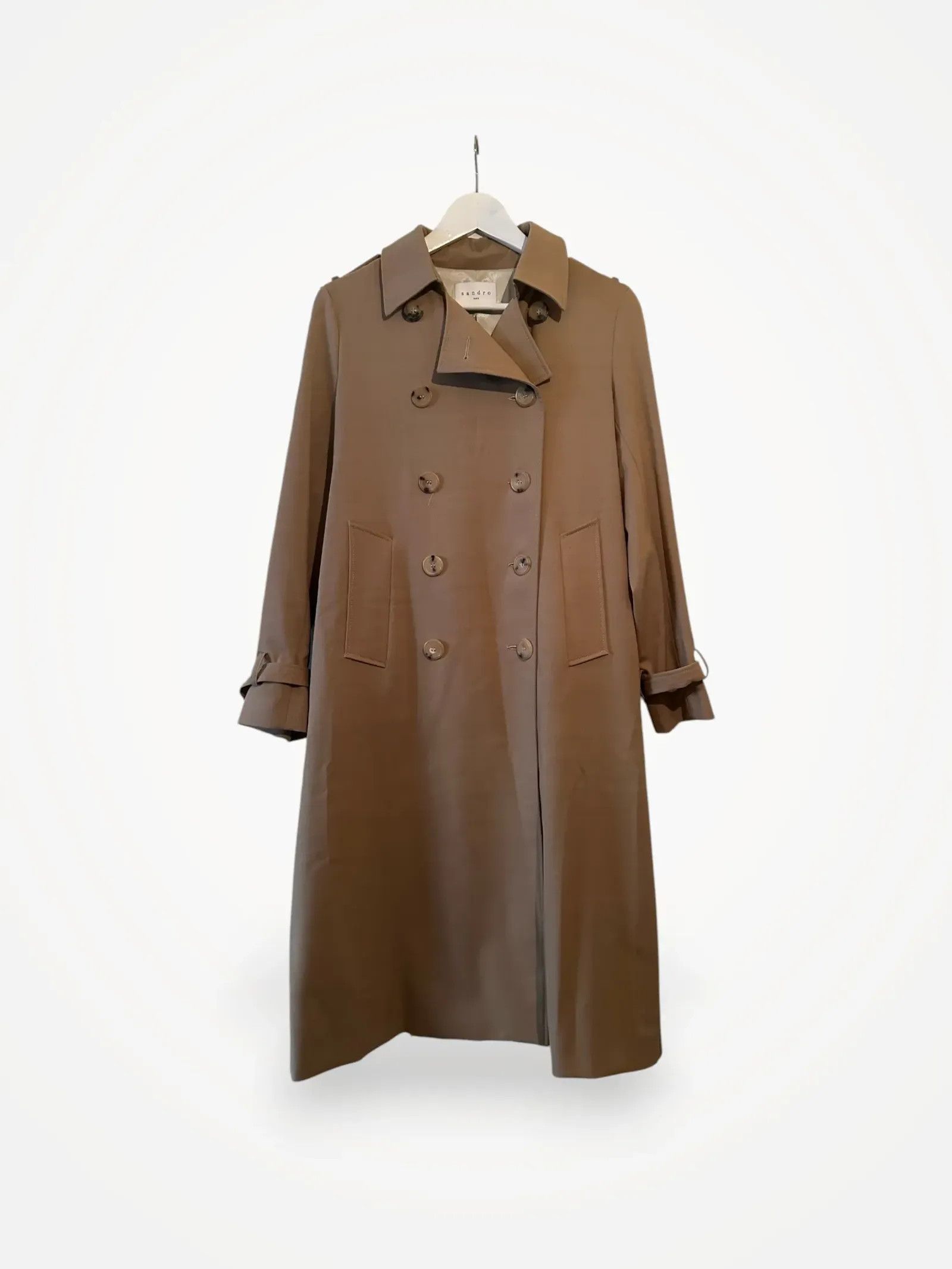 Sandro Sandro Trenchcoat Size S / US 4 / IT 40 - 1 Thumbnail