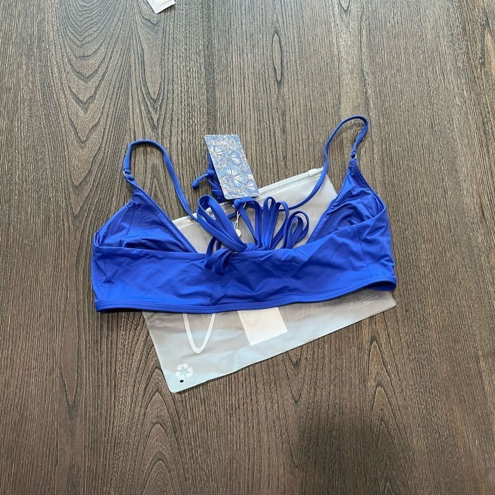 Vintage NWT Toluca Amina Bikini Top Waist Wrap Triangle Hydra XS/S Size ONE SIZE - 3 Thumbnail