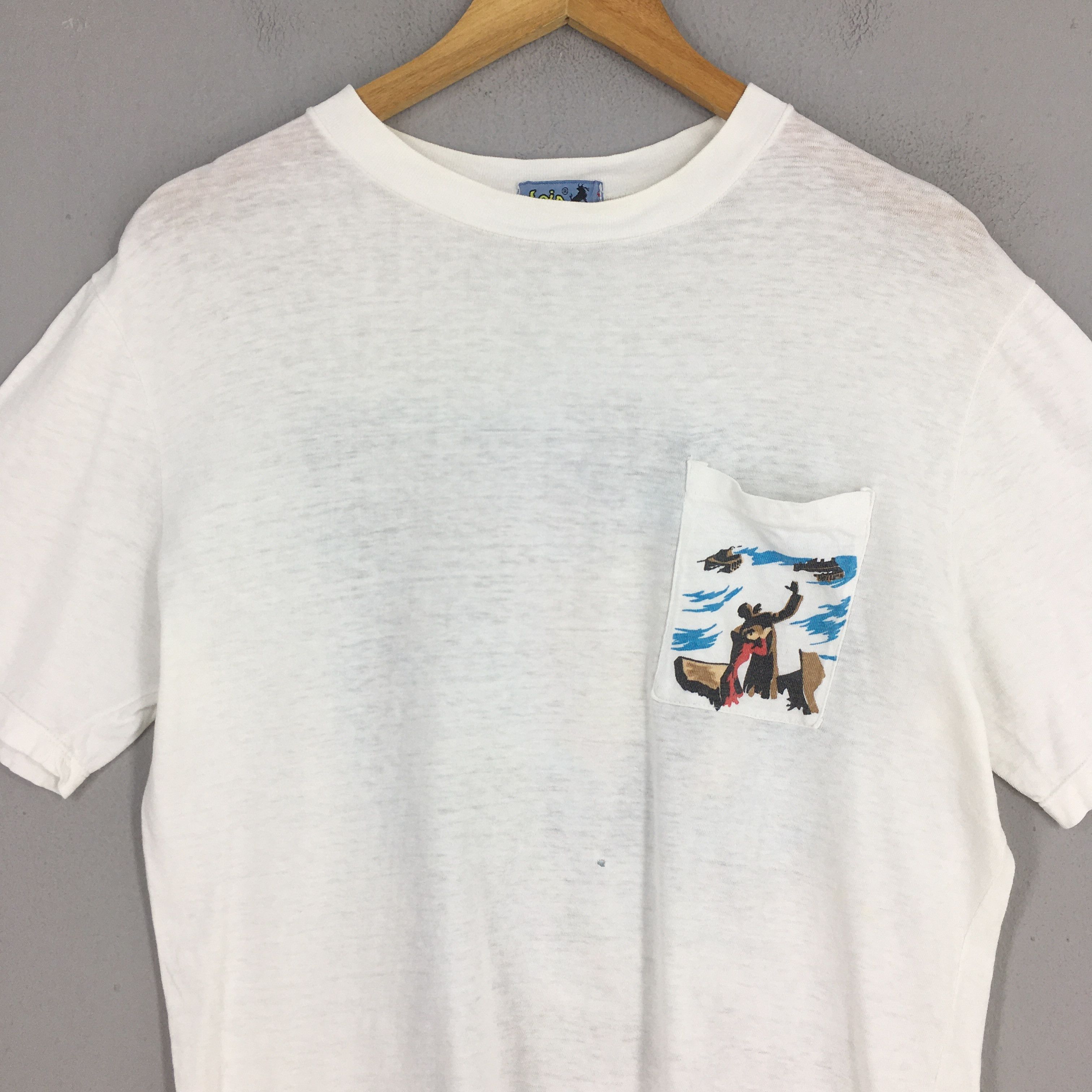 Vintage Vintage When Worlds Collide Movie Graphics Tshirt Medium Size US M / EU 48-50 / 2 - 2 Thumbnail