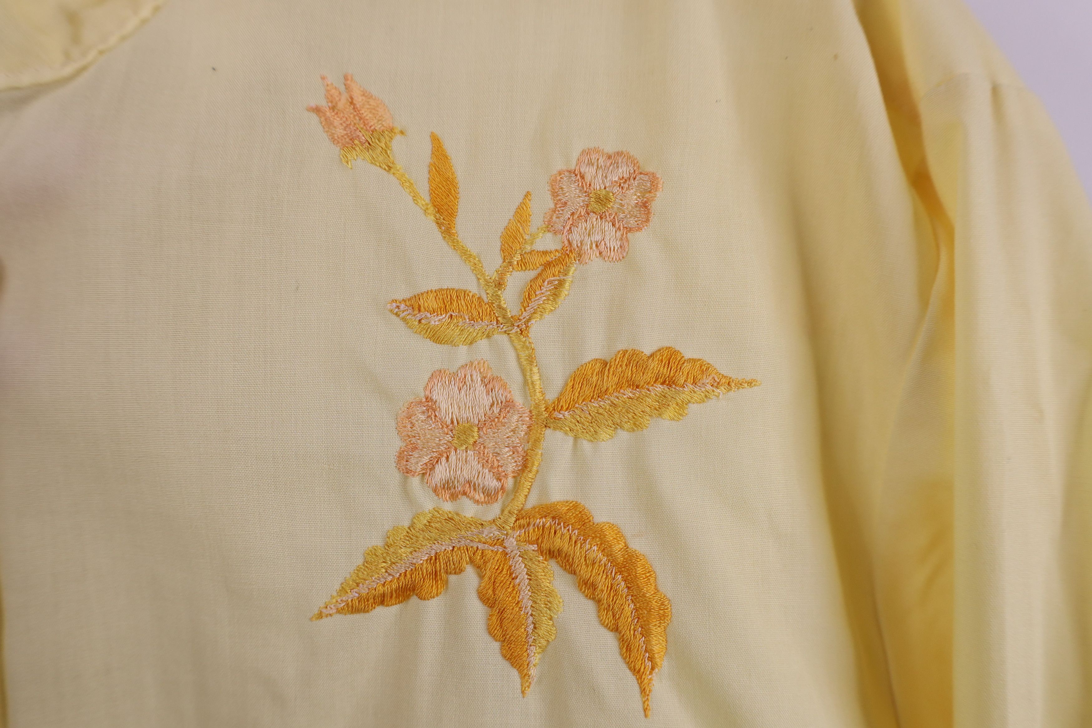 Vintage Vintage 70s Rockabilly Embroidered Cowboy Button Shirt Size US M / EU 48-50 / 2 - 4 Thumbnail