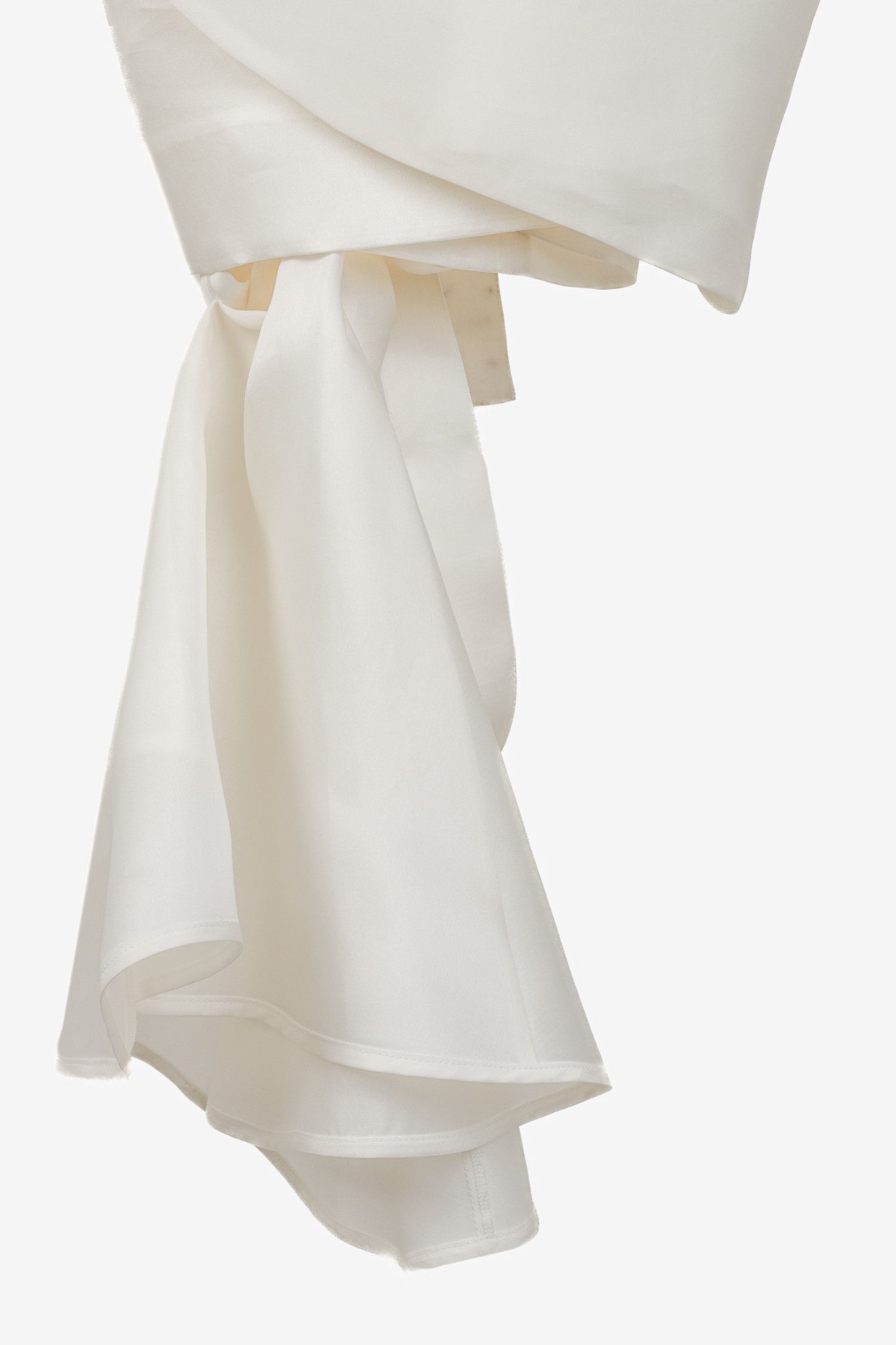 Nina Ricci Nina Ricci White Organza Ruffle Detail Top Size M / US 6-8 / IT 42-44 - 7 Thumbnail