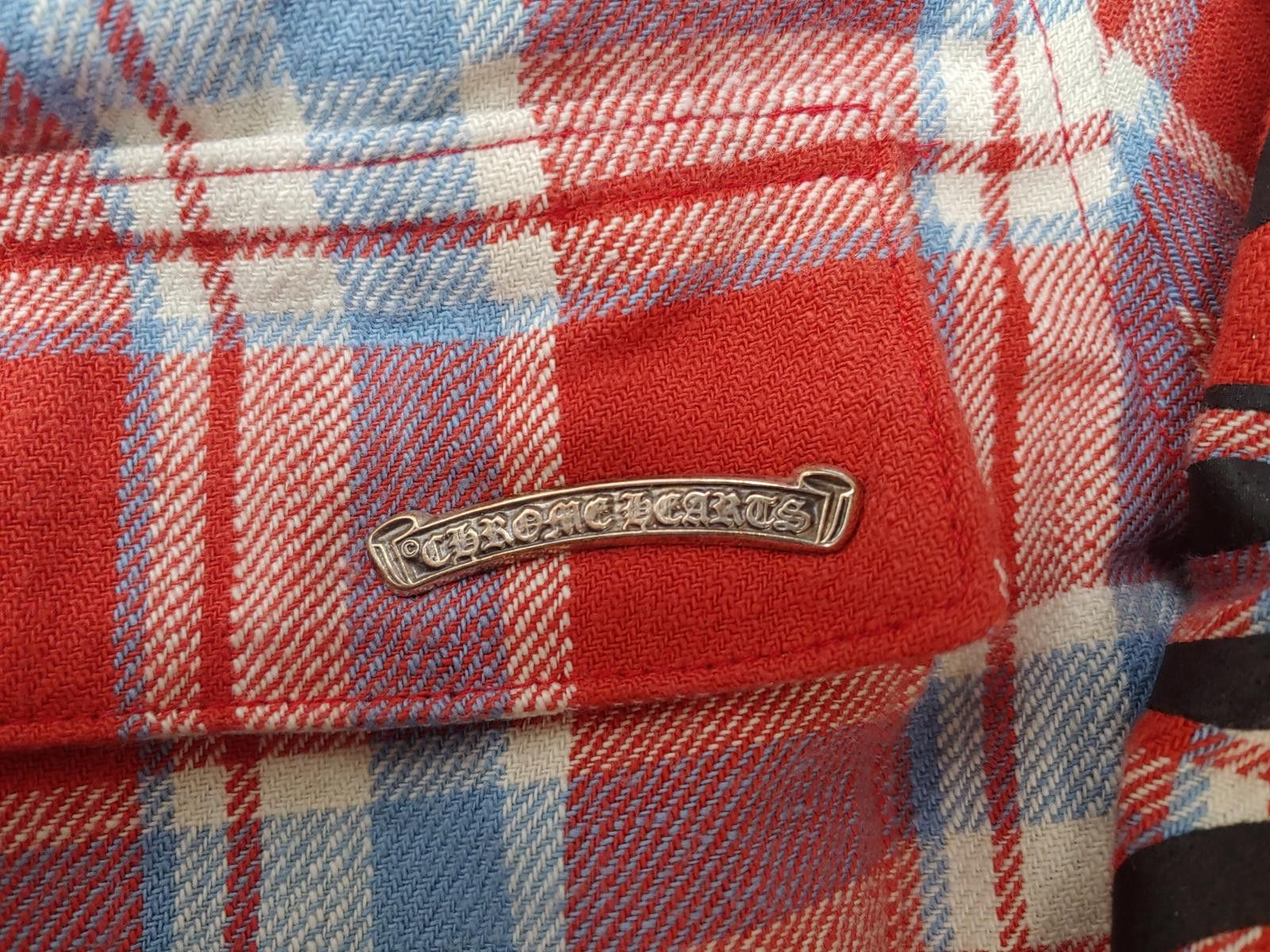 Chrome Hearts Chrome Hearts Padded Flannel Shirt Size ONE SIZE - 8 Thumbnail